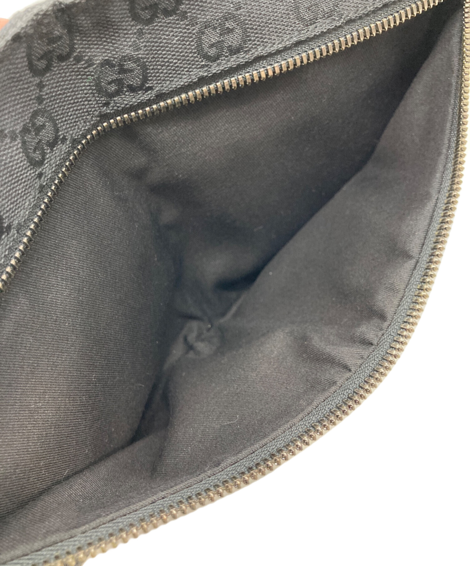 本物 GUCCI グッチ ウエストポーチ レアカラー 中古 グレー 正規品 中古・古着通販】GUCCI (グッチ) ウエストポーチ ブラック｜ブランド