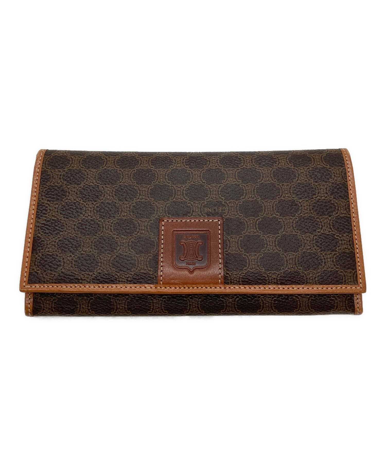 中古・古着通販】CELINE (セリーヌ) フラップロングウォレット