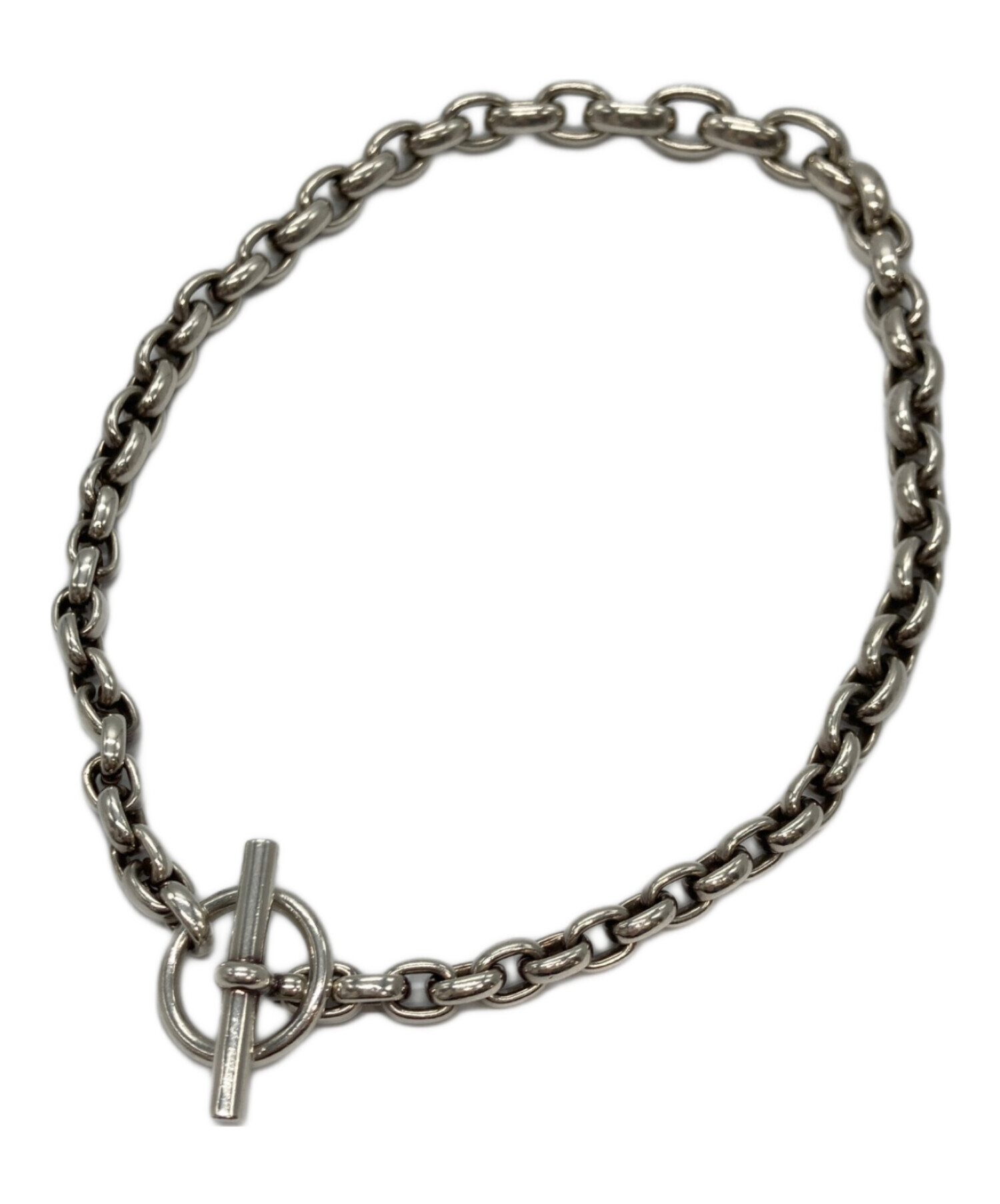 中古・古着通販】LIDnM (リドム) Llife RIPPLE NECKLACE シルバー