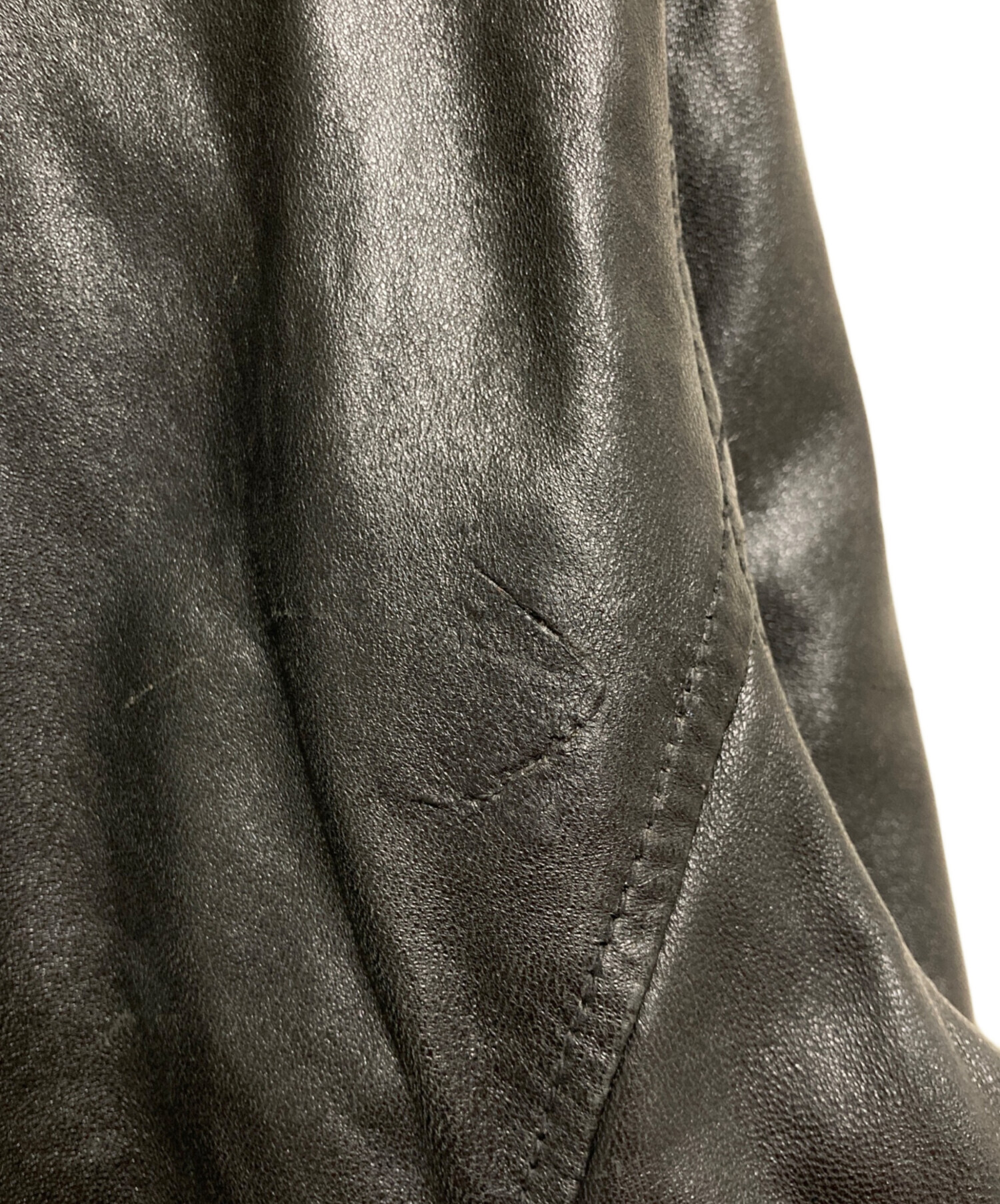中古・古着通販】AVIREX (アヴィレックス) ラムスキン パッチド