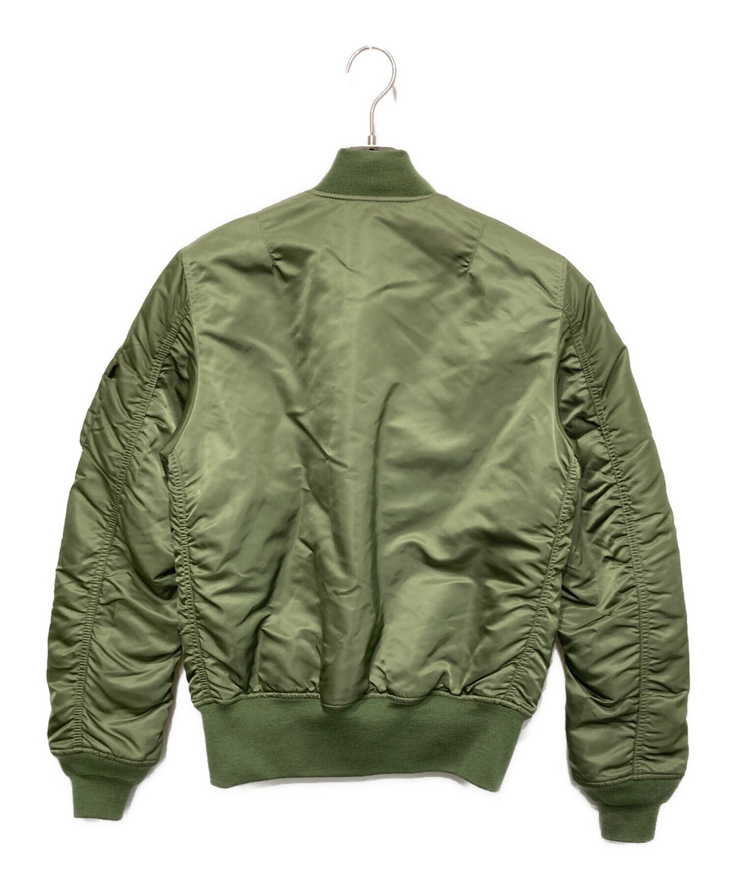 中古・古着通販】ALPHA (アルファ) MA-1ジャケット オリーブ サイズ:M