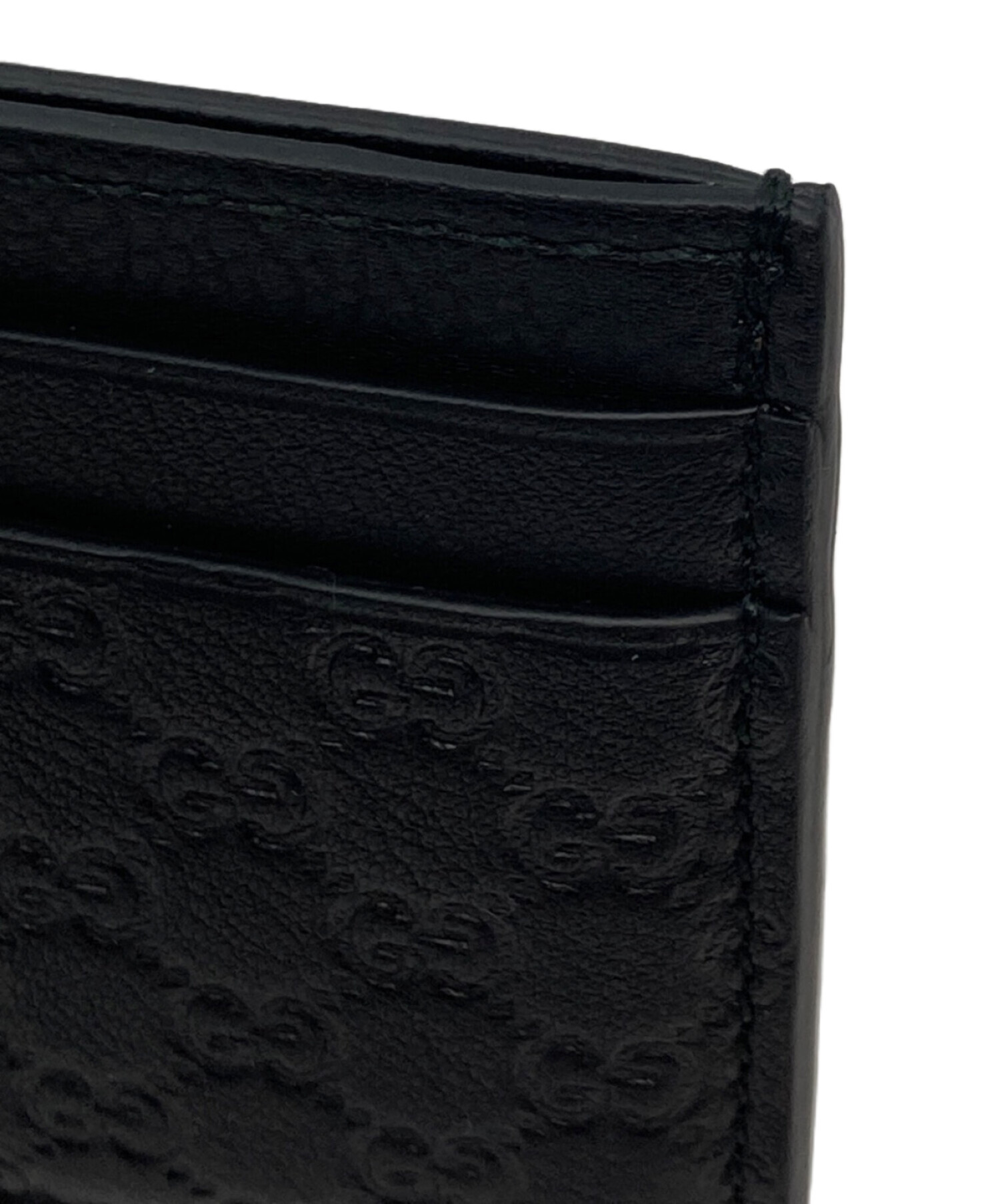 中古・古着通販】GUCCI (グッチ) カードケース ブラック｜ブランド