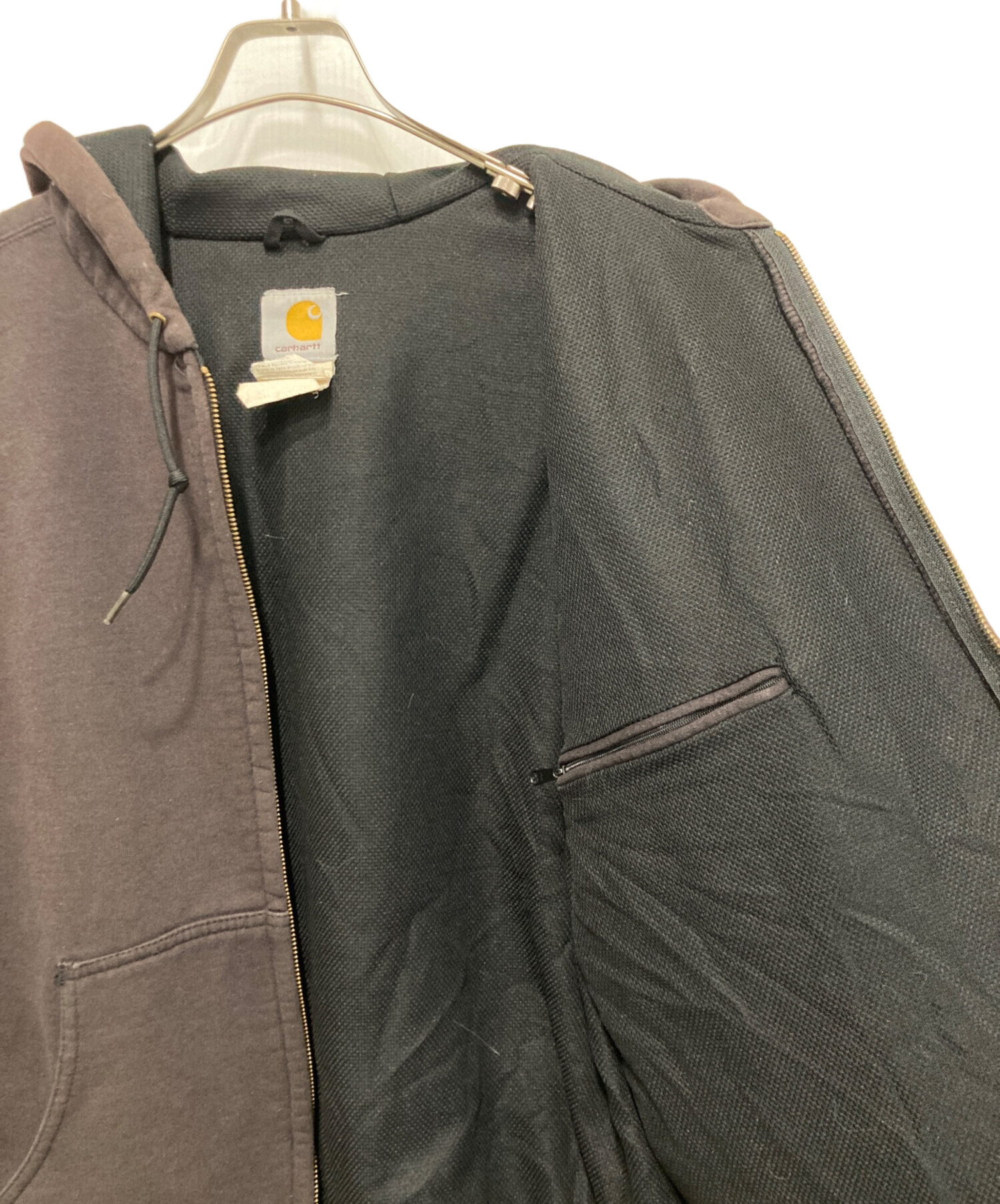 中古・古着通販】CarHartt (カーハート) 裏地サーマルジップパーカー