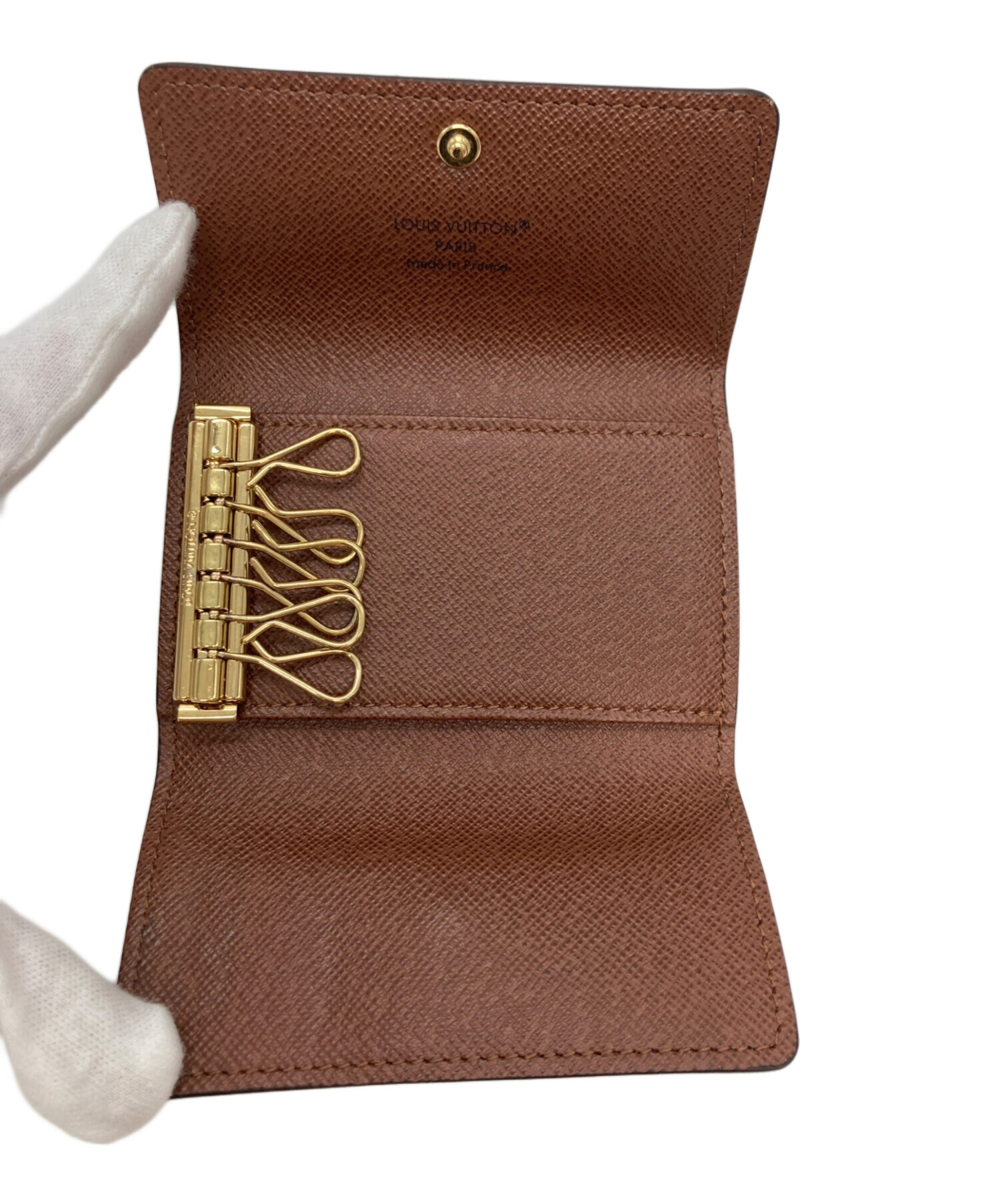 中古・古着通販】LOUIS VUITTON (ルイヴィトン) キーケース ブラウン