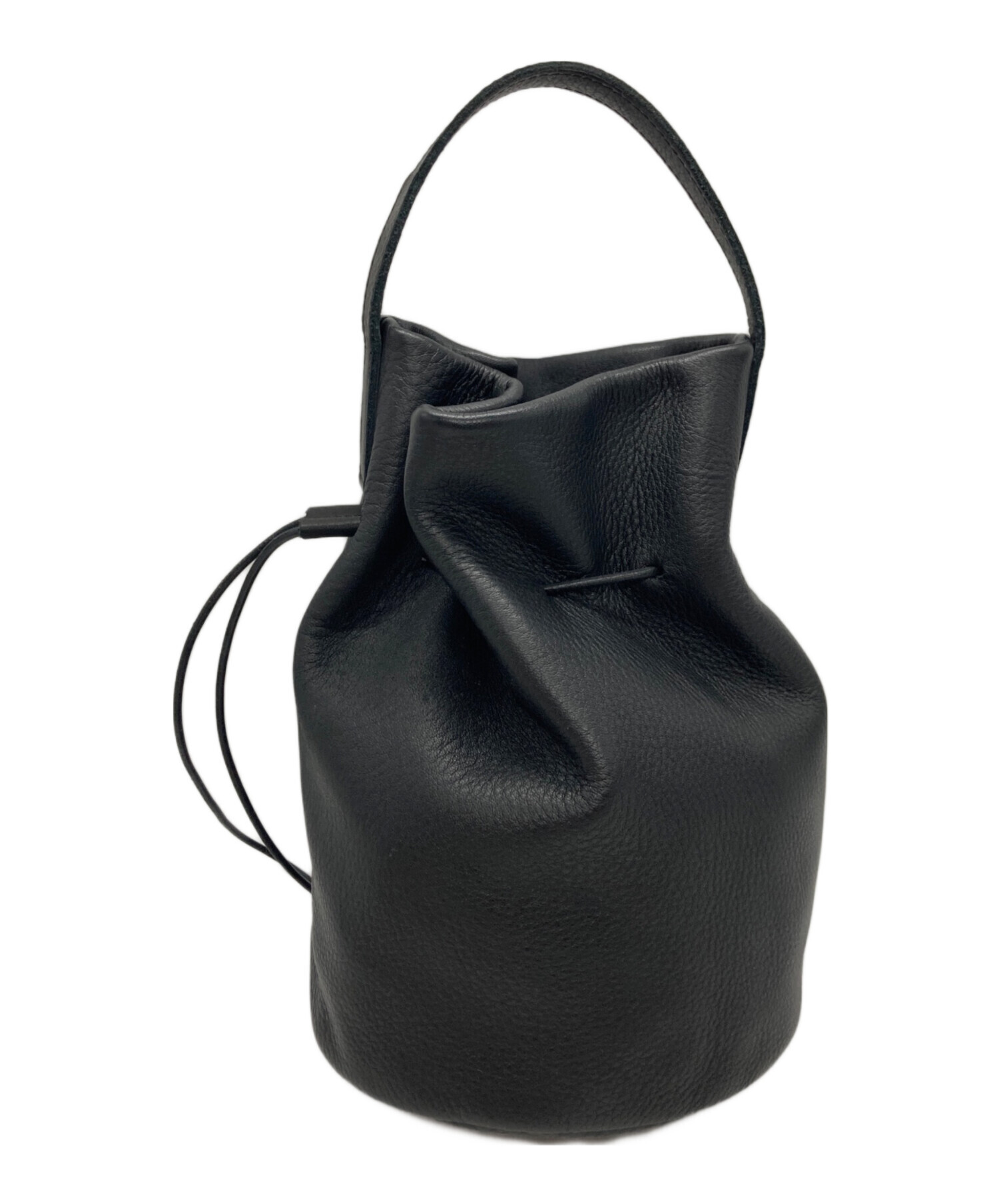 MORMYRUS/モルミルス 巾着バッグ　FREAMeWORK ユニセックス mormyrus（モルミルス） レザー 巾着 ハンドバッグ m-143 レディース
