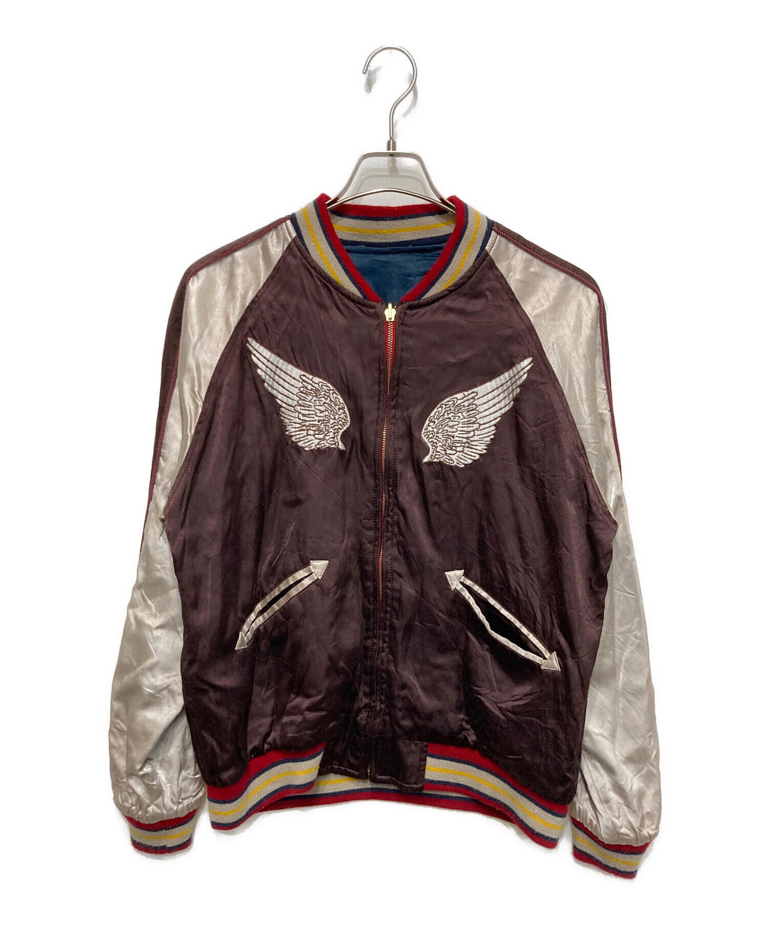 中古・古着通販】HOUSTON (ヒューストン) リバーシブルスカジャン