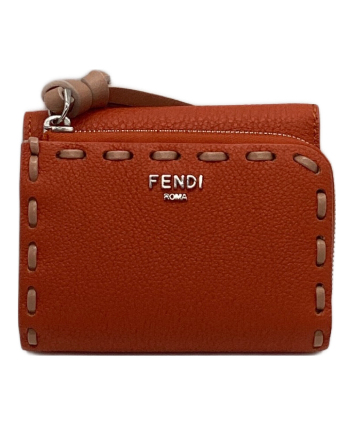 中古・古着通販】FENDI (フェンディ) ピーカブーマイクロ三つ折り財布