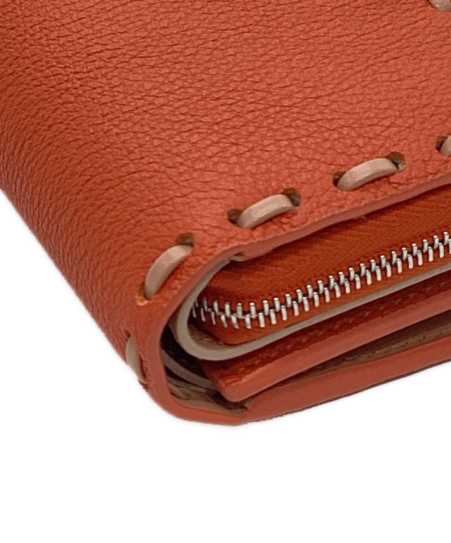 中古・古着通販】FENDI (フェンディ) ピーカブーマイクロ三つ折り財布