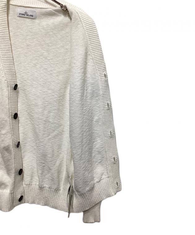 美品 STONE ニットカーディガン M ワッペン CLG認証済 中古・古着通販