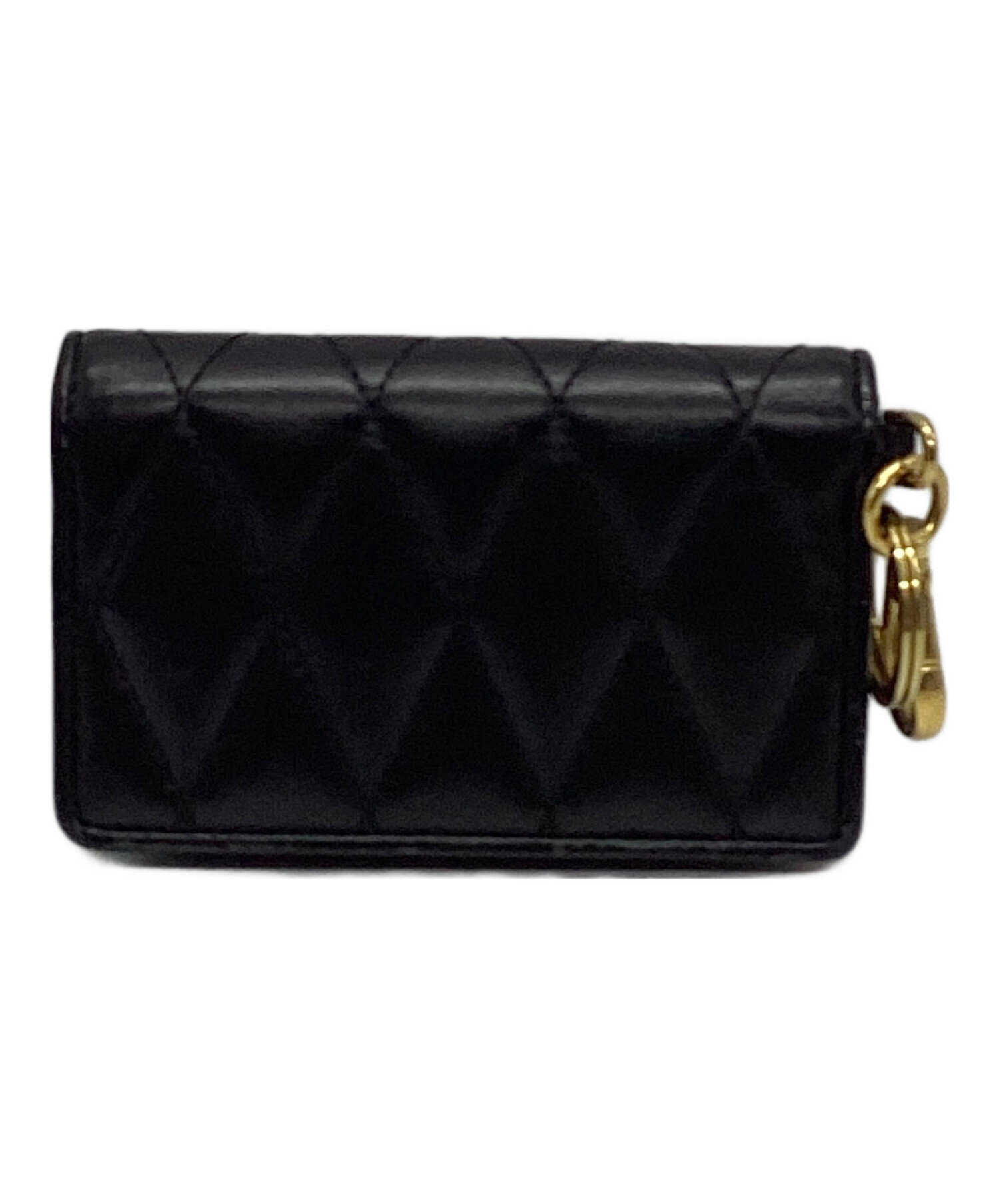 中古・古着通販】MIU MIU (ミュウミュウ) カードケース ブラック