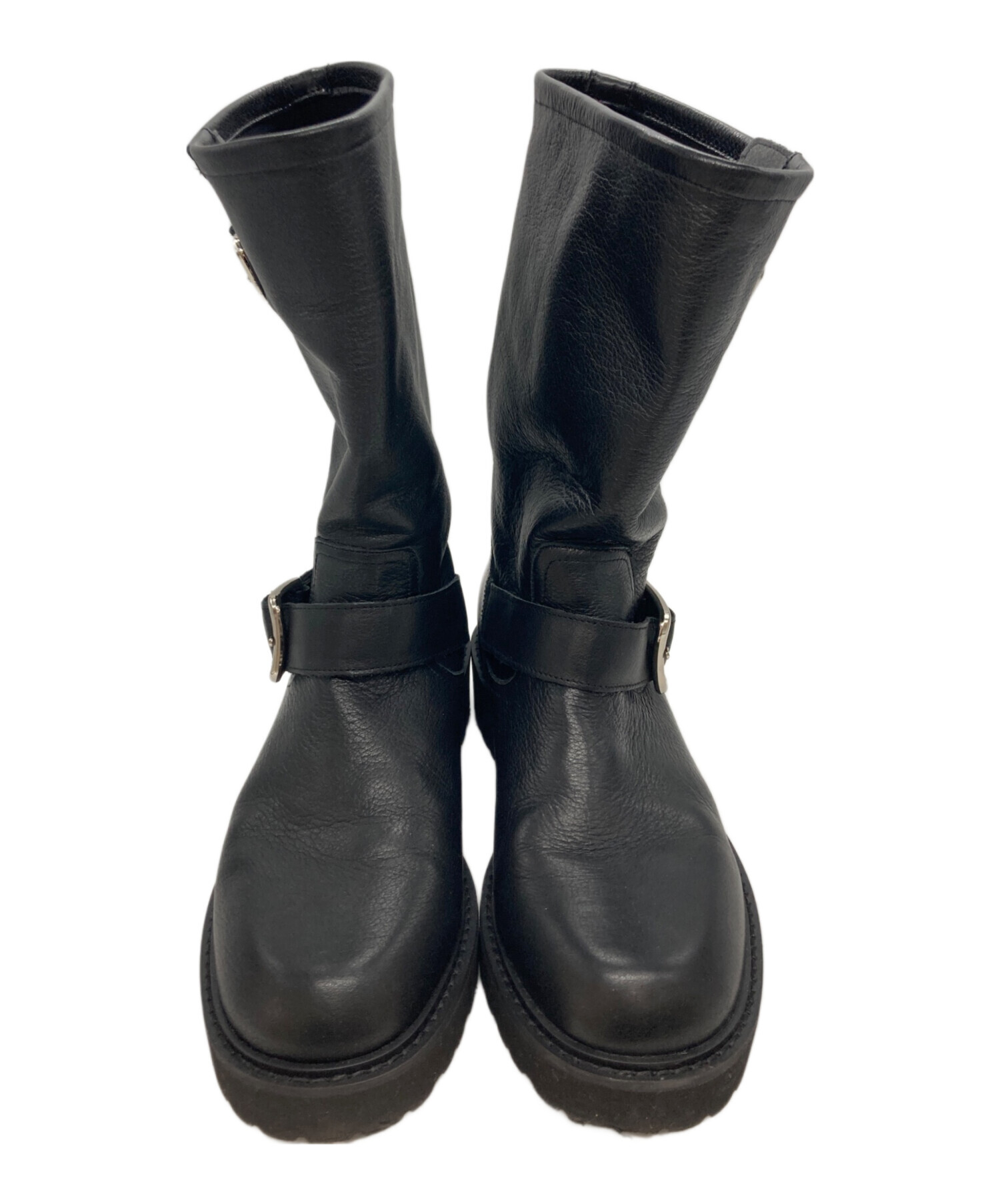 中古・古着通販】Le Talon (ル タロン) エンジニアブーツ ブラック