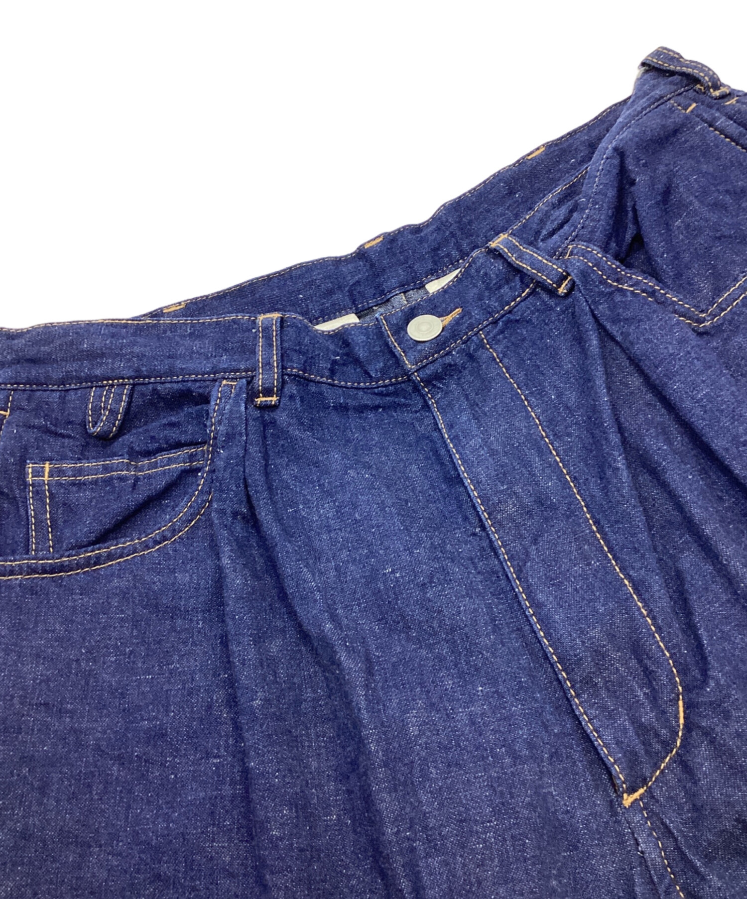 中古・古着通販】BROCHURE (ブローシュアー) デニムパンツ インディゴ