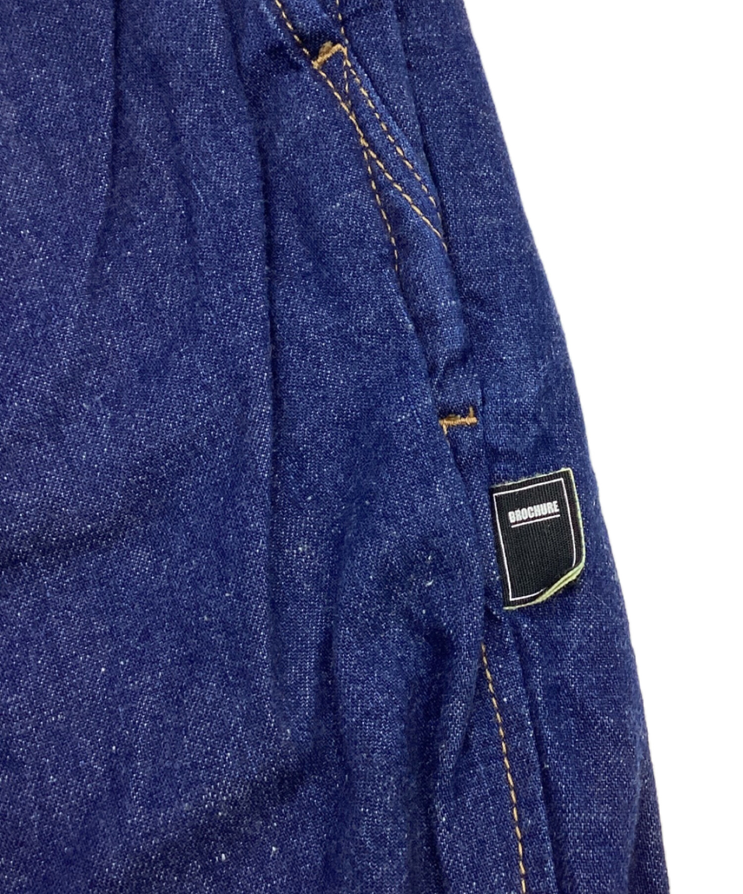 中古・古着通販】BROCHURE (ブローシュアー) デニムパンツ インディゴ