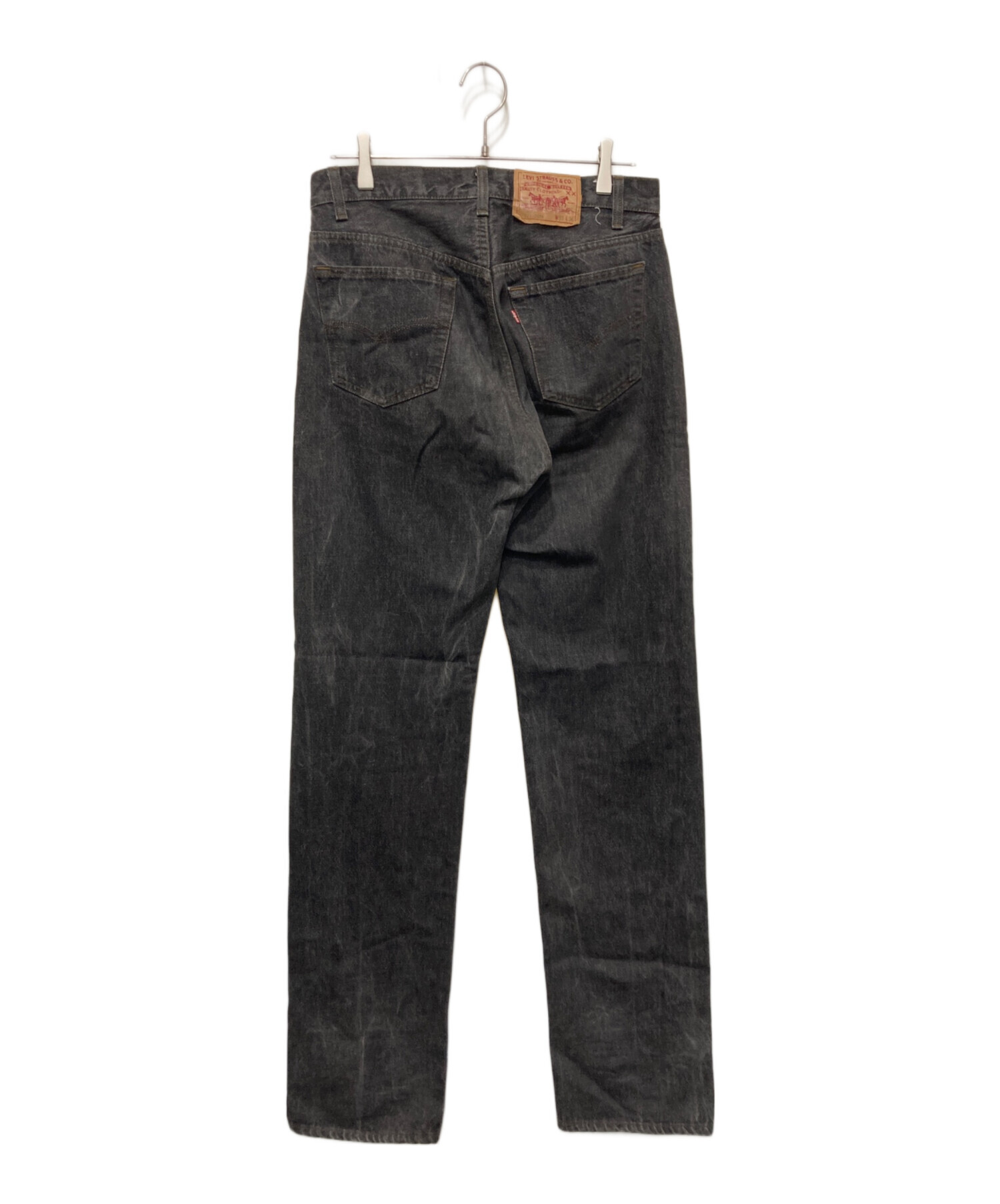 中古・古着通販】LEVI'S (リーバイス) 501 先染めブラックデニム