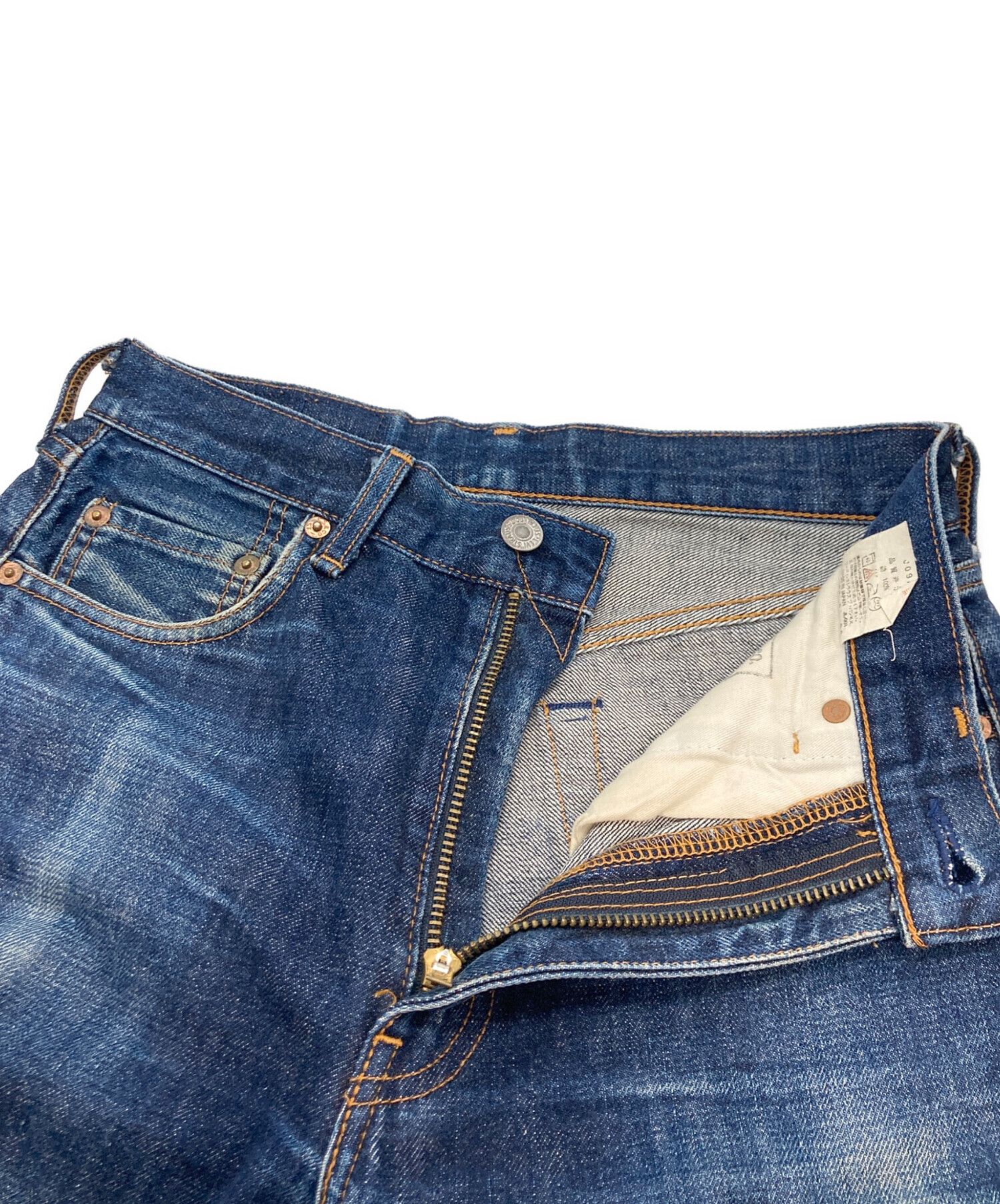 中古・古着通販】LEVI'S (リーバイス) 復刻502デニムパンツ インディゴ