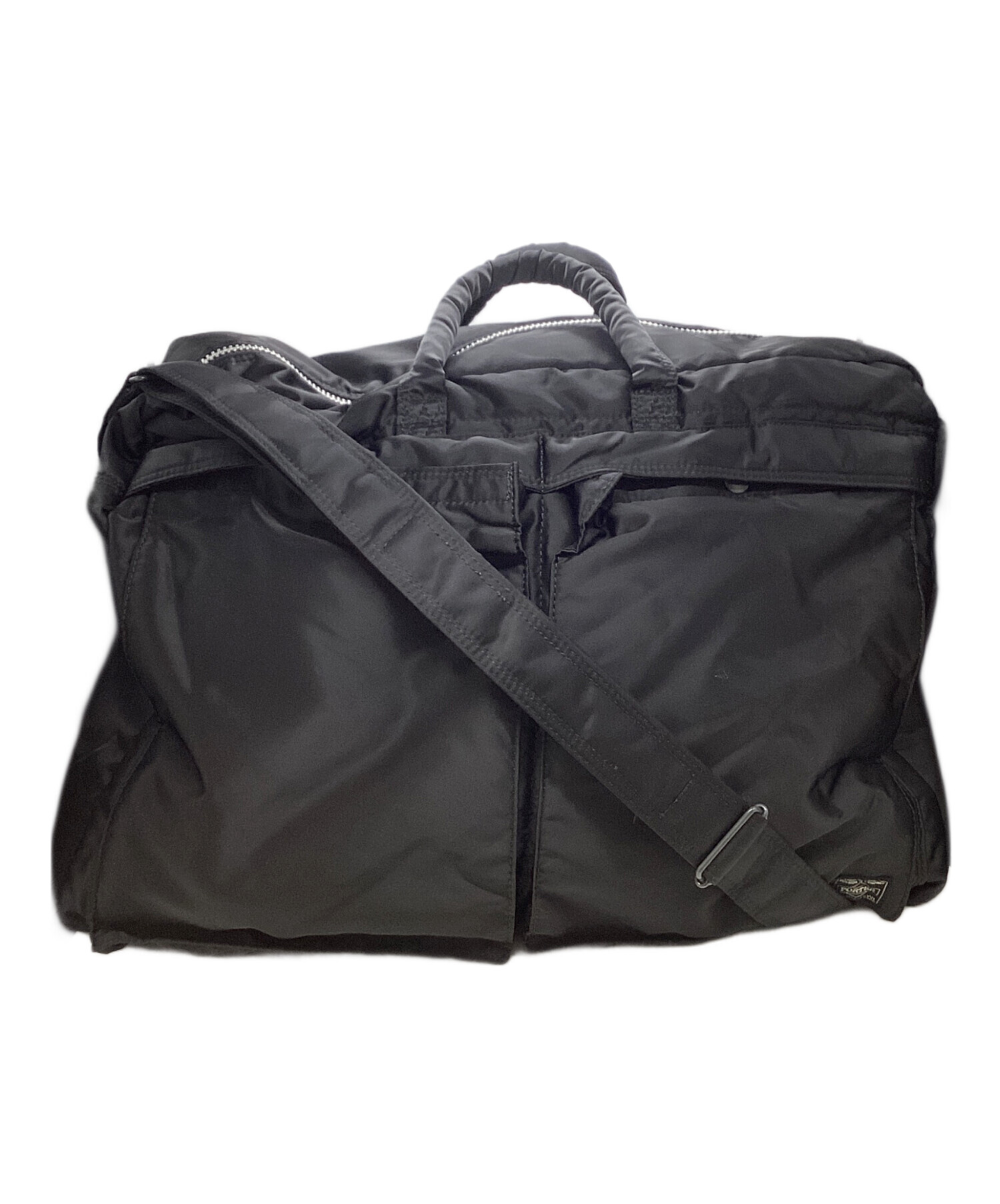 【美品】PORTER ポーター　タンカー ボストンバッグ2way ブラック　L 中古・古着通販】PORTER (ポーター) タンカー 2WAY ボストンバッグ (L