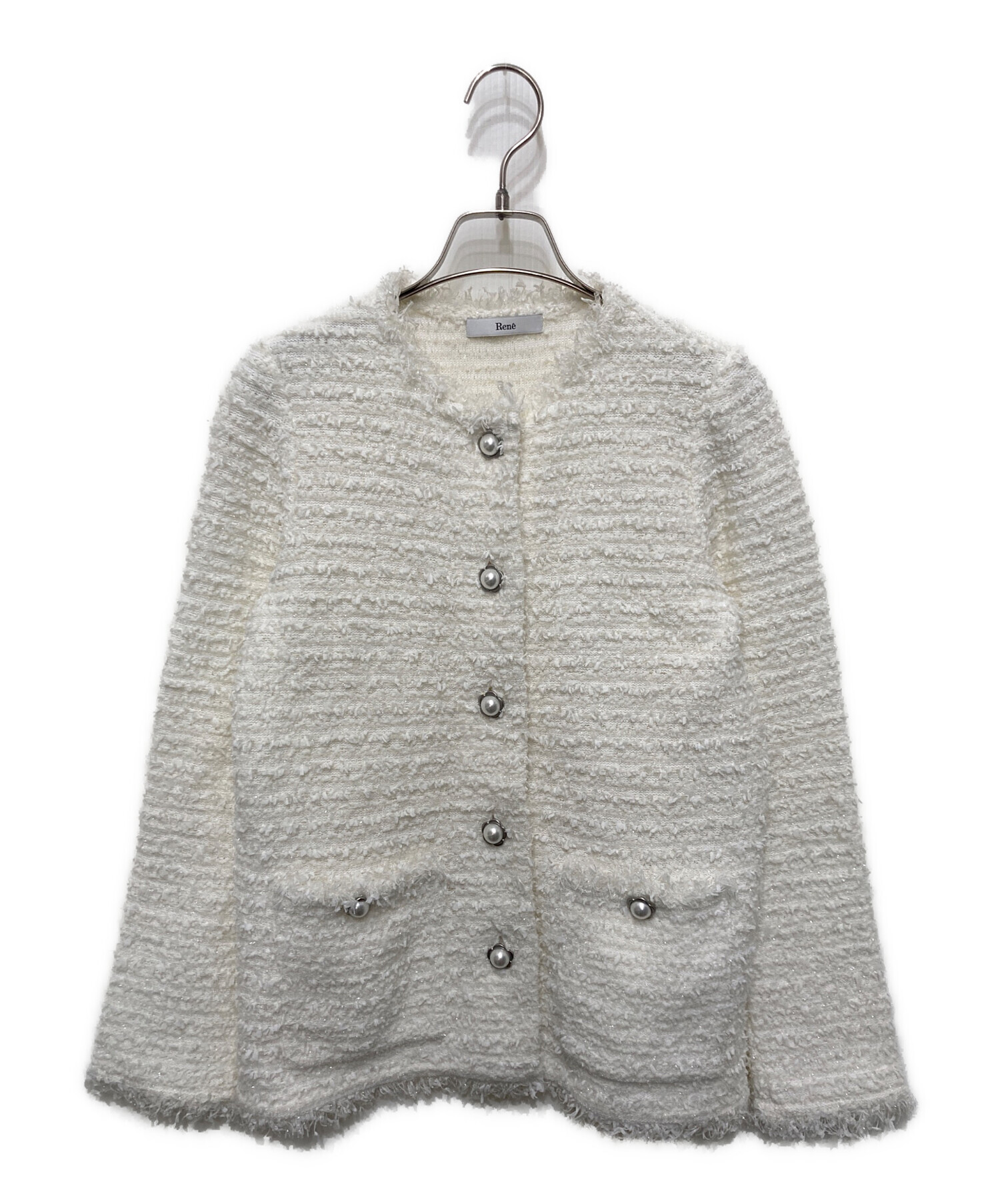 Reneルネ　ジャケット　34 パフ袖　2023 René - Rene(ルネ) ジャケット サイズ34 S レディース美品