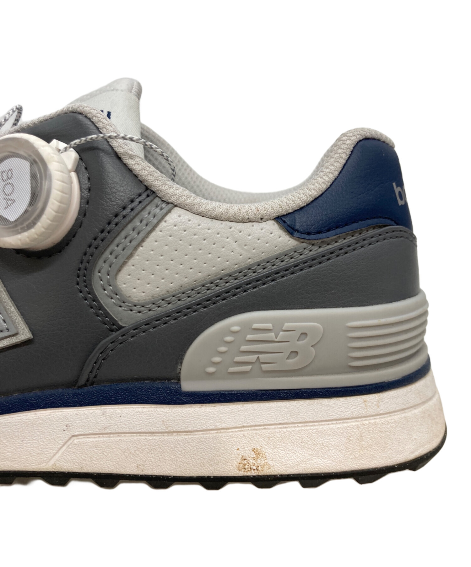 中古・古着通販】NEW BALANCE (ニューバランス) ゴルフシューズ グレー