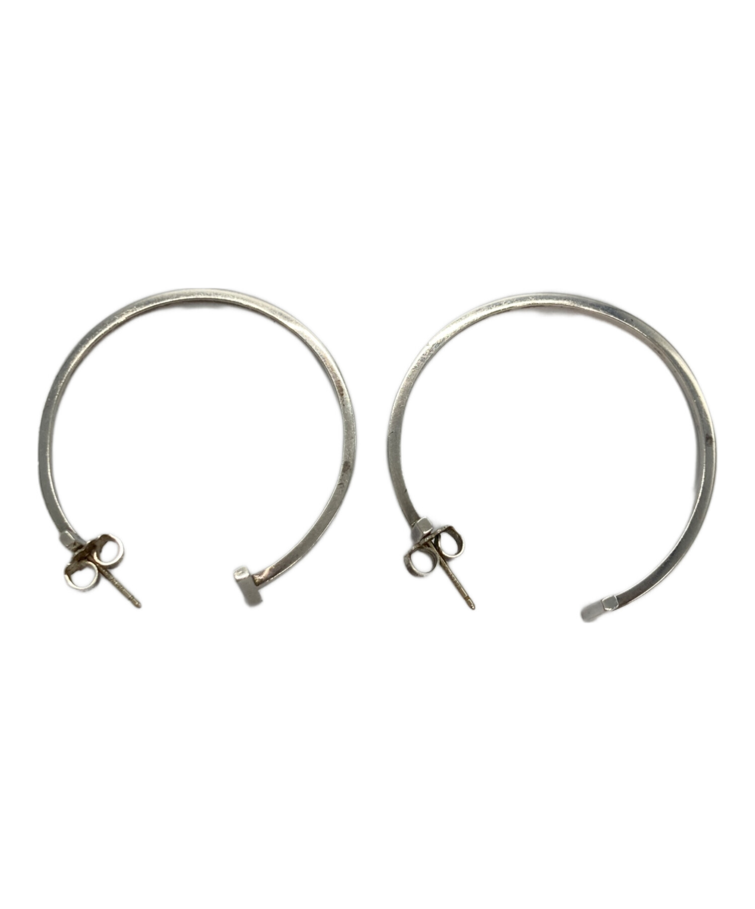 中古・古着通販】TIFFANY & Co. (ティファニー) Tワイヤーフープピアス