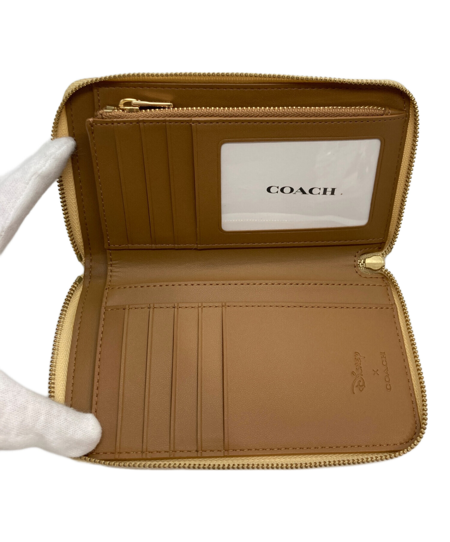 中古・古着通販】COACH (コーチ) Disney (ディズニー) ラウンド 