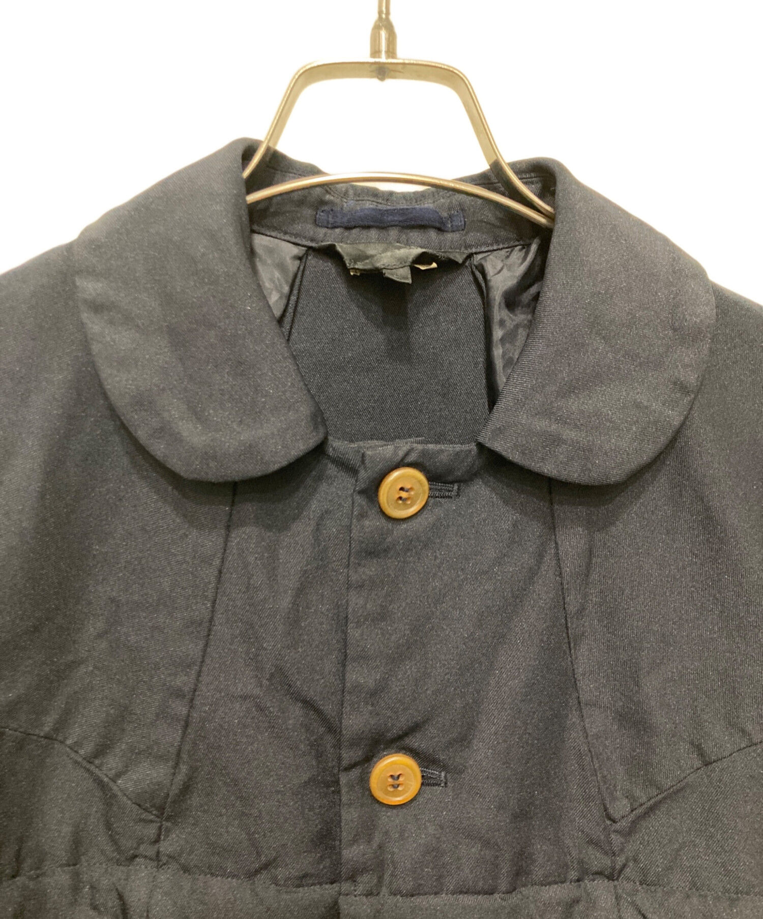 中古・古着通販】COMME des GARCONS (コムデギャルソン) 縮絨ポリ丸襟