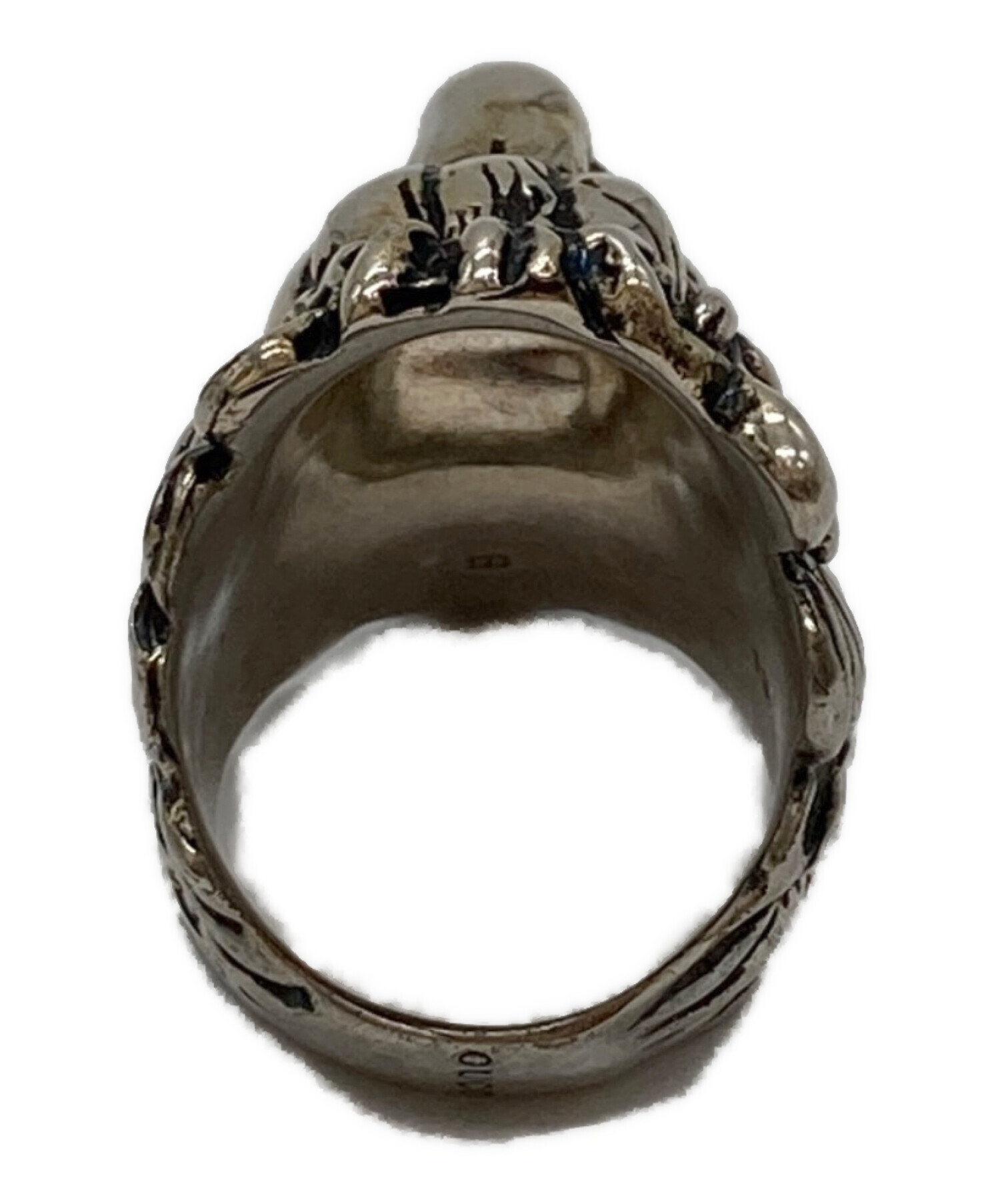 中古・古着通販】GUCCI (グッチ) ライオンヘッドリング サイズ:13 