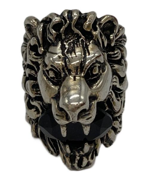 中古・古着通販】GUCCI (グッチ) ライオンヘッドリング サイズ:13