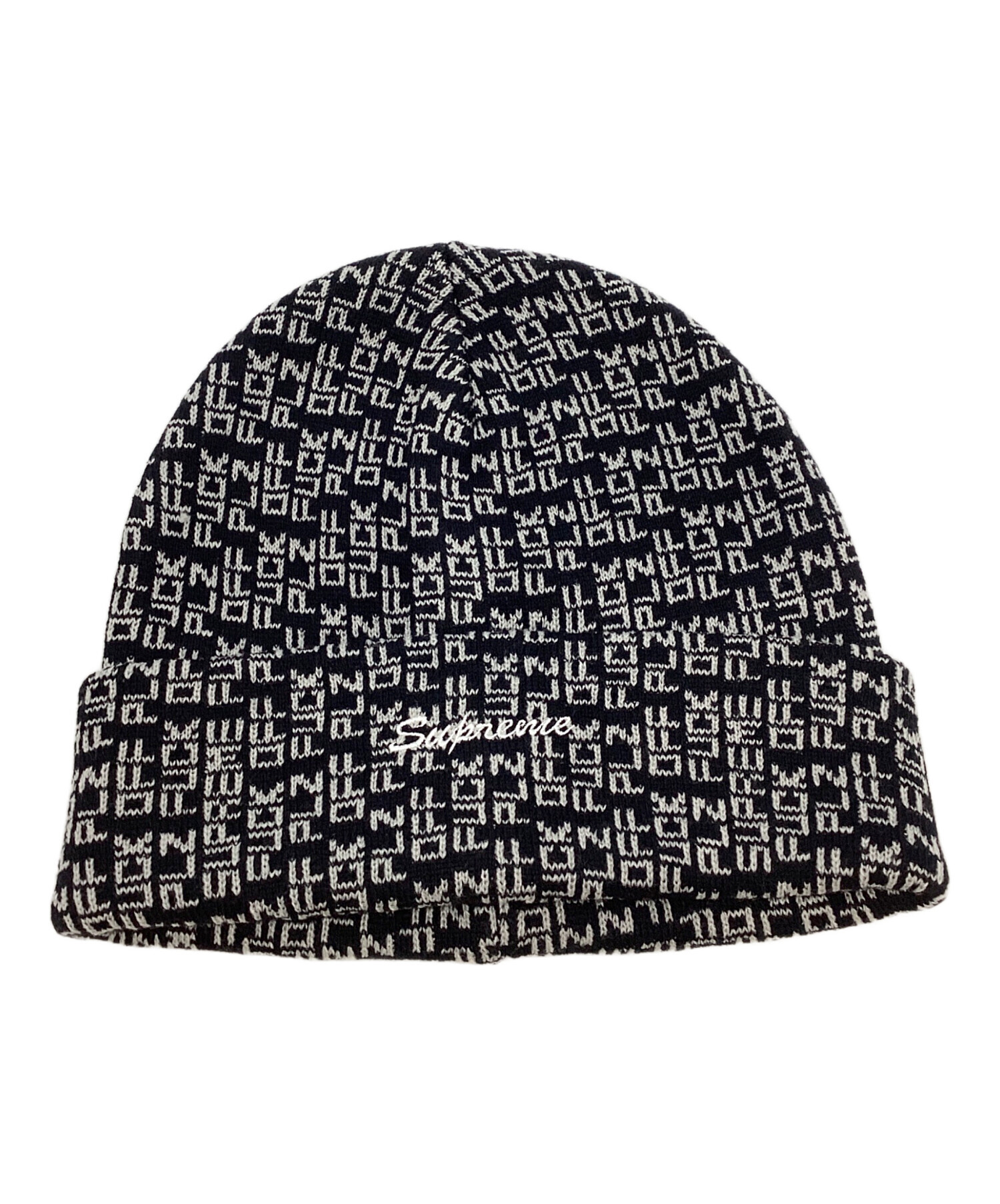 中古・古着通販】Supreme (シュプリーム) Fuck Off Beanie ブラック