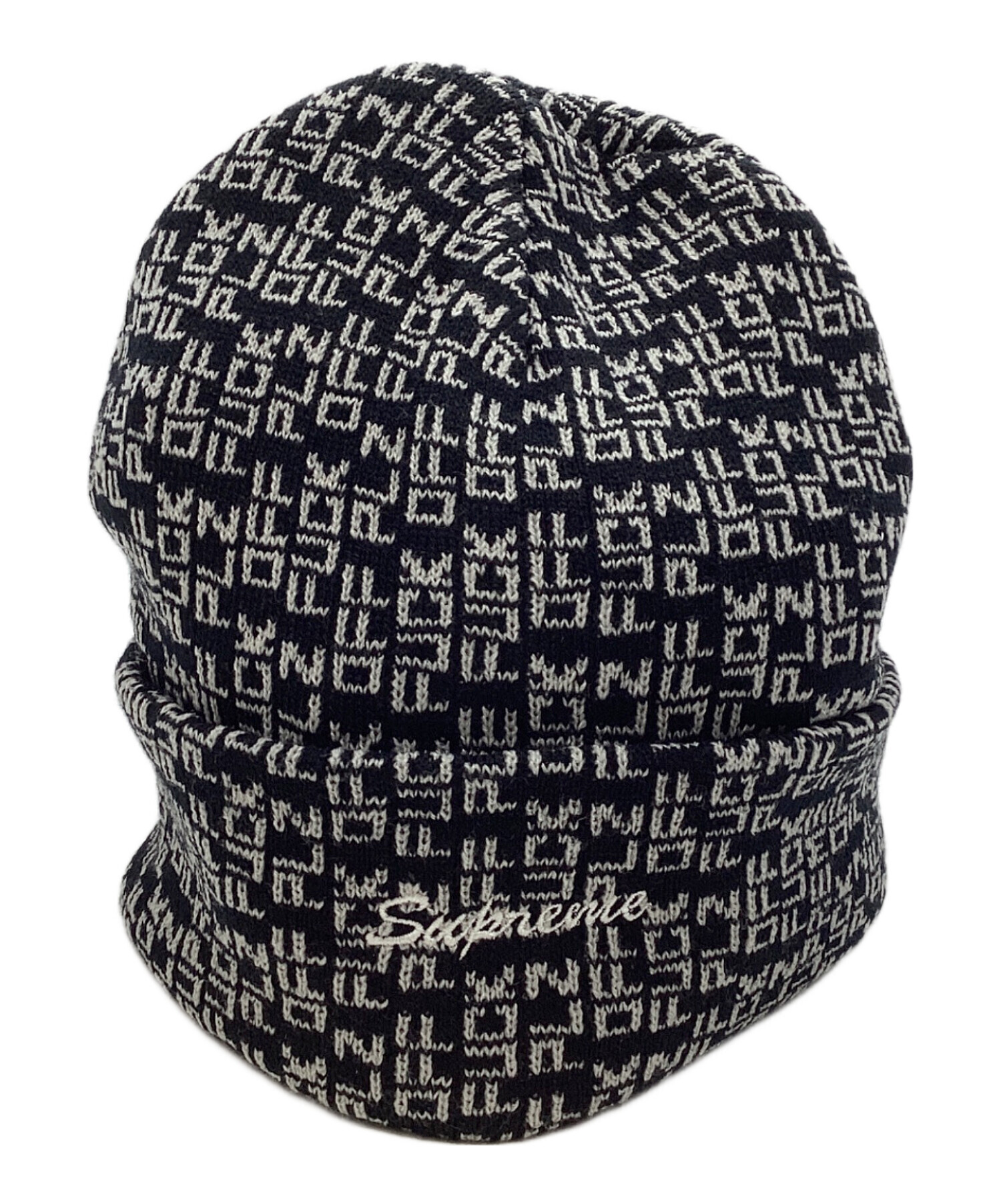 中古・古着通販】Supreme (シュプリーム) Fuck Off Beanie ブラック