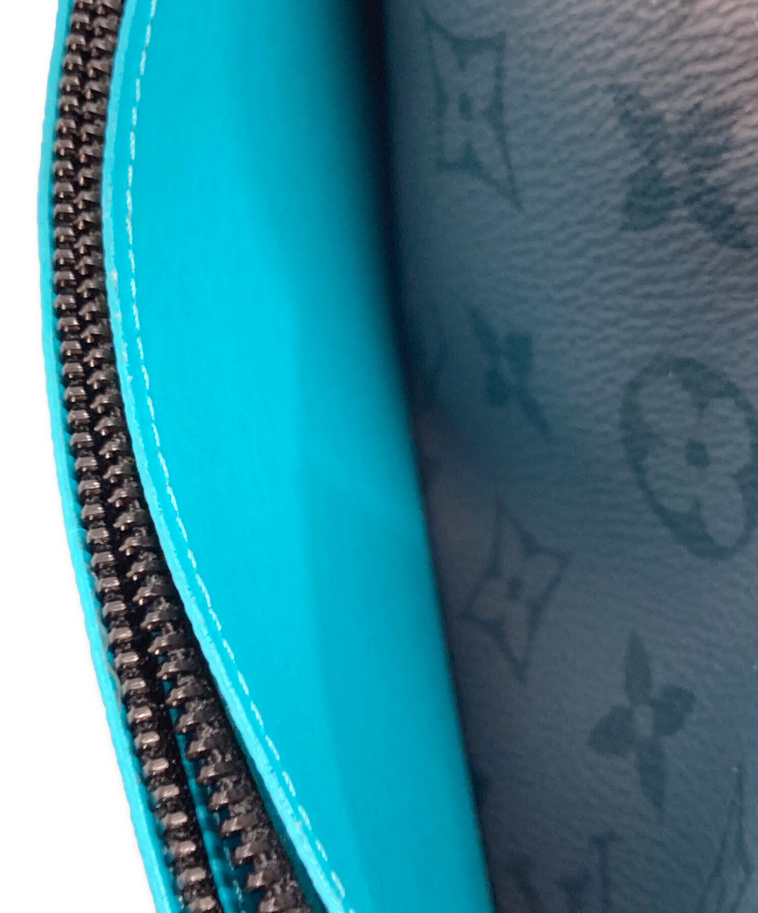 格安　ルイヴィトン　ポルトフォイユブラザ　黒×青　希少品 中古・古着通販】LOUIS VUITTON (ルイ ヴィトン) 長財布