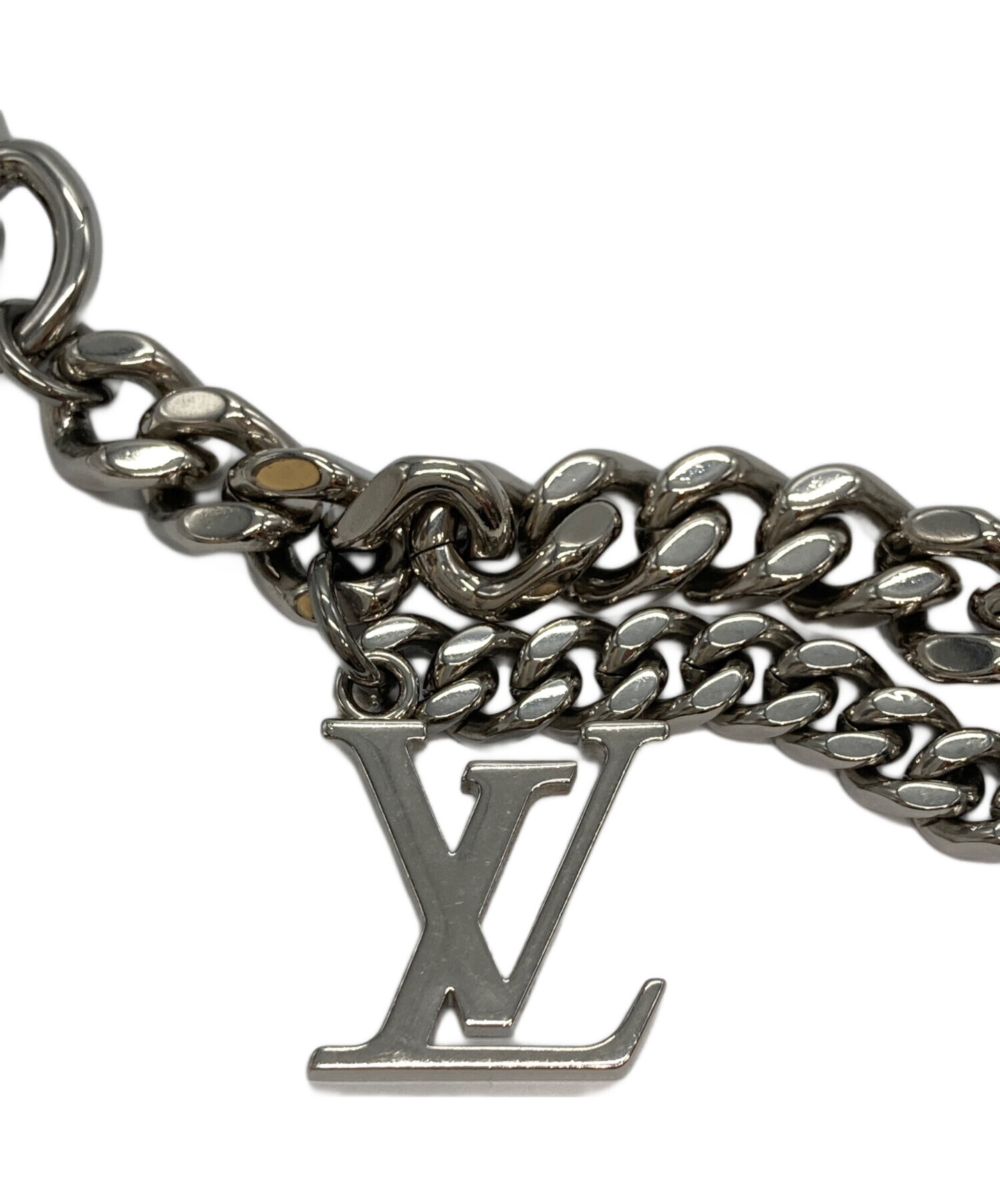ゆっちLOUIS VUITTON チェーンベルト・ルイヴィトン 正規品 中古・古着通販】LOUIS VUITTON (ルイ ヴィトン) チェーンベルト・LV