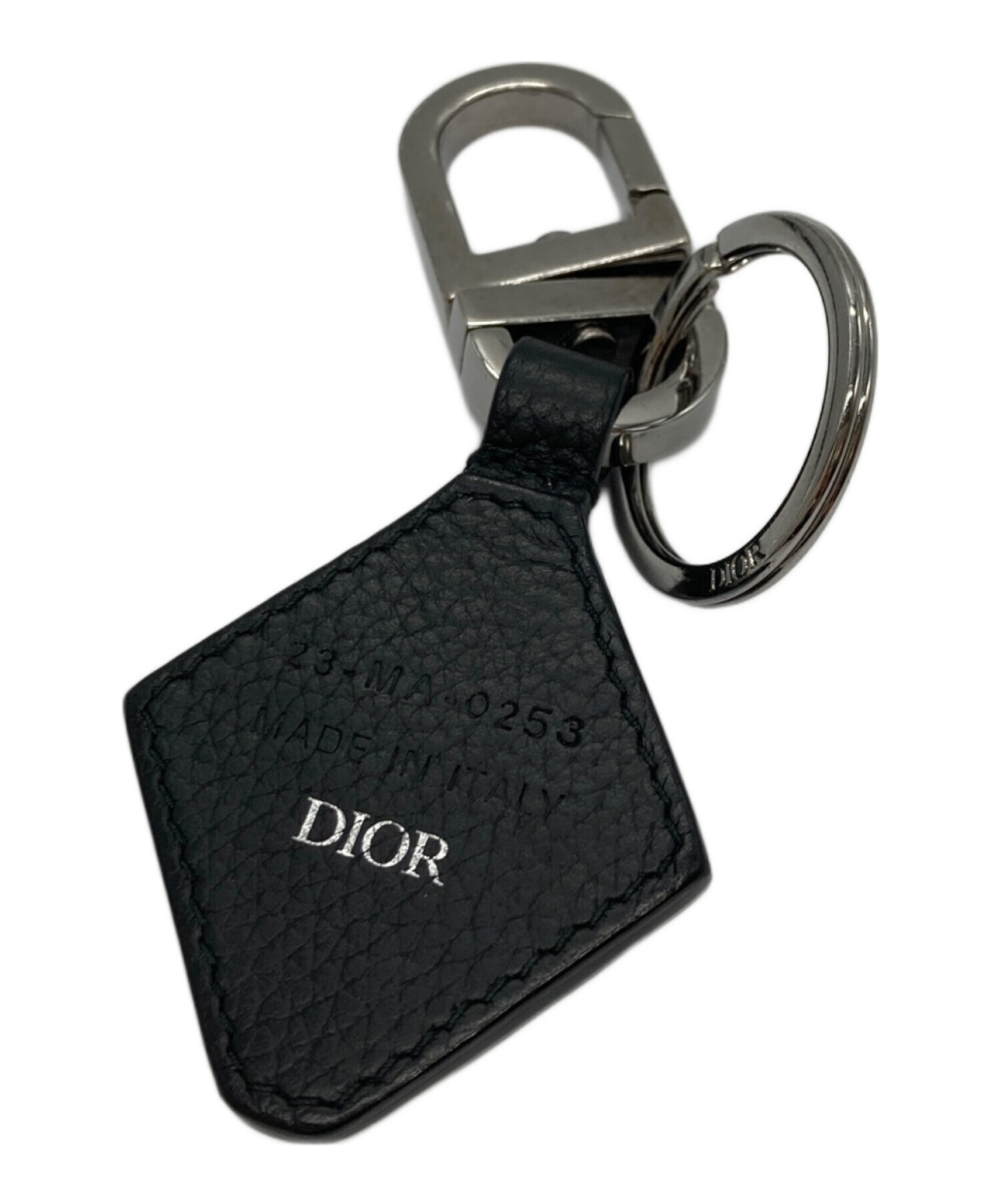 Dior ダイヤモンド型キーホルダー 中古・古着通販】Dior (ディオール) CDダイヤモンドキーリング