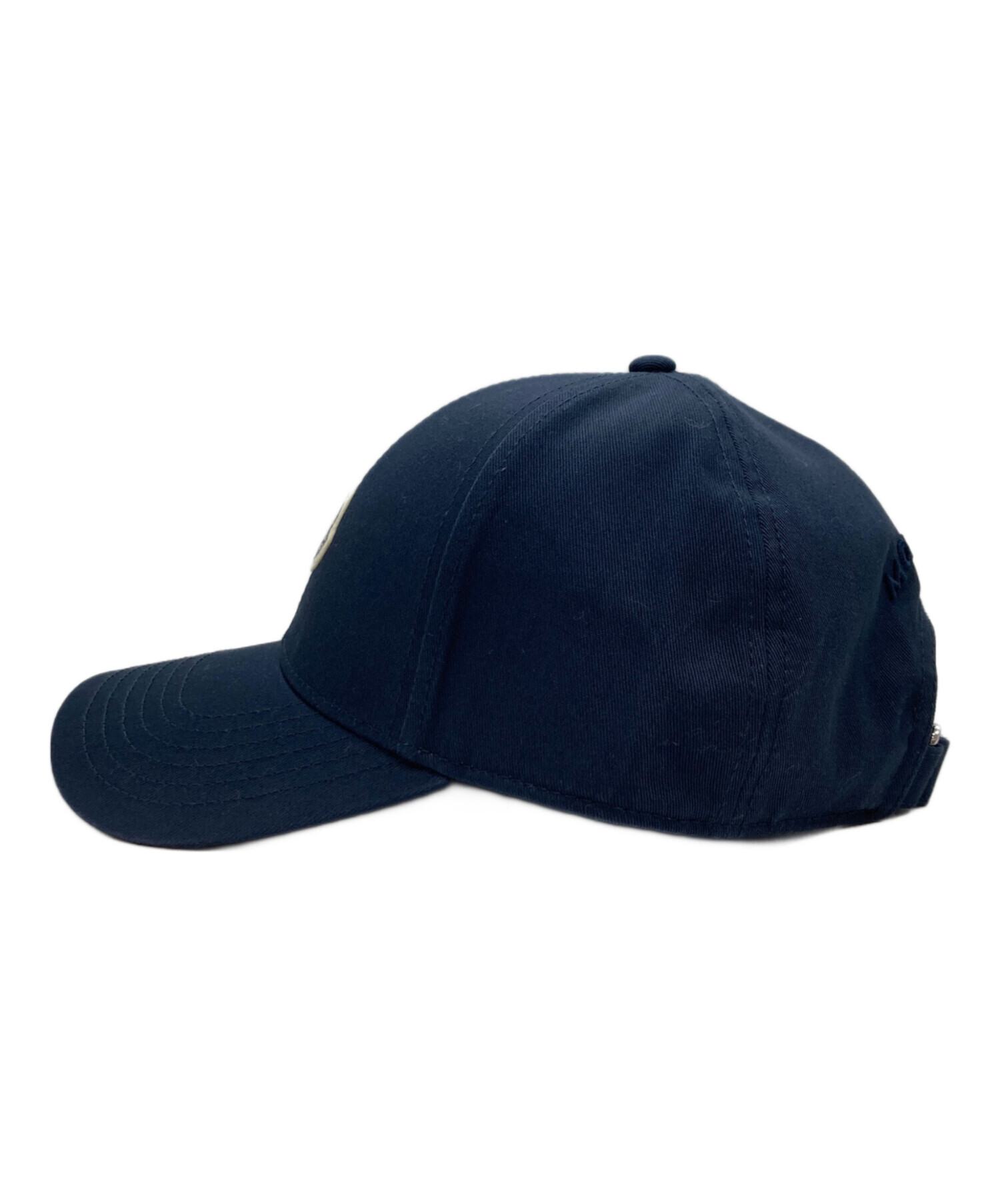 MONCLER ネイビーキャップ キッズ(大人着用可サイズ) M 中古・古着通販】MONCLER (モンクレール) ベースボールキャップ