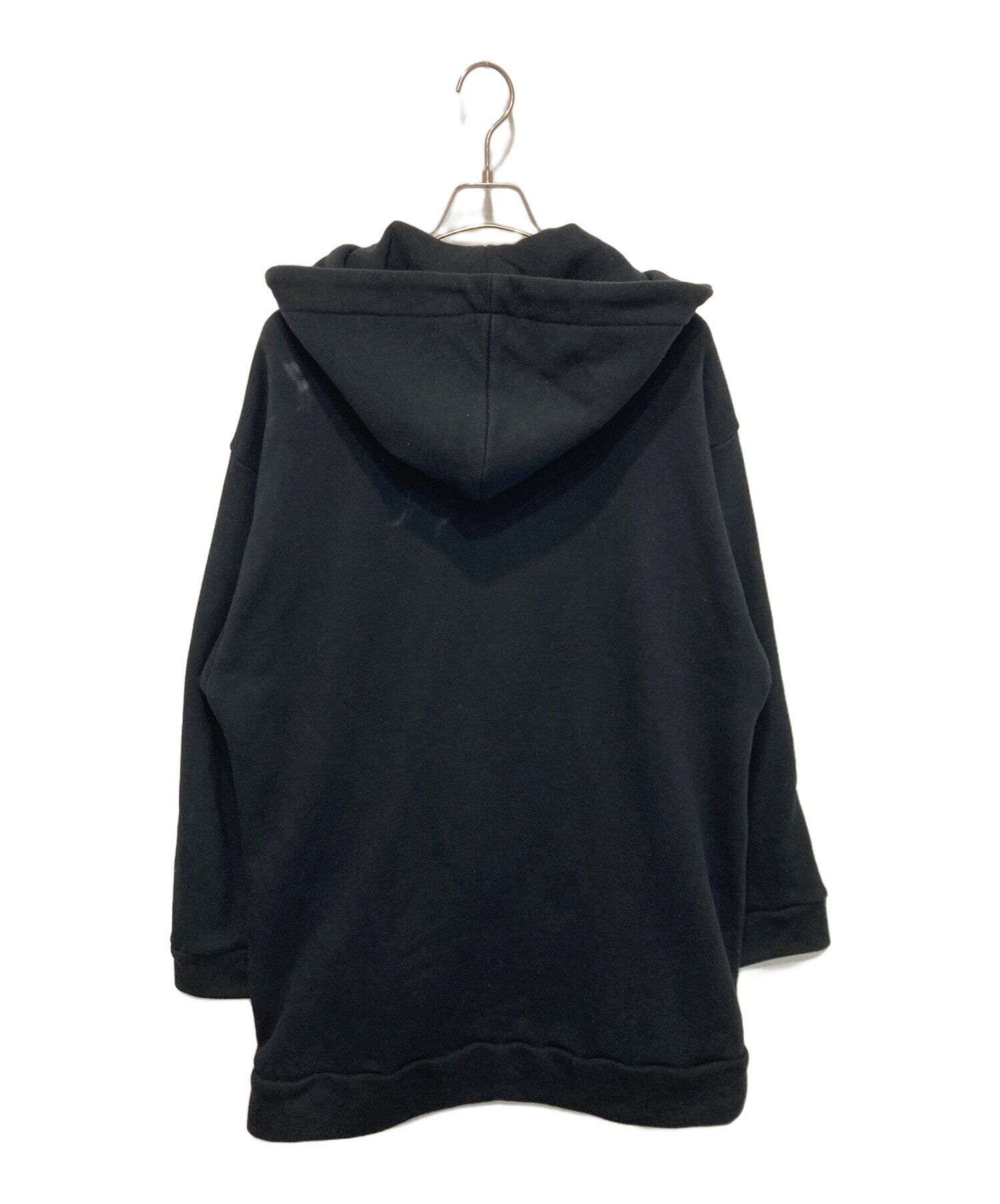 中古・古着通販】ato (アトウ) ジップパーカー ブラック サイズ:46 
