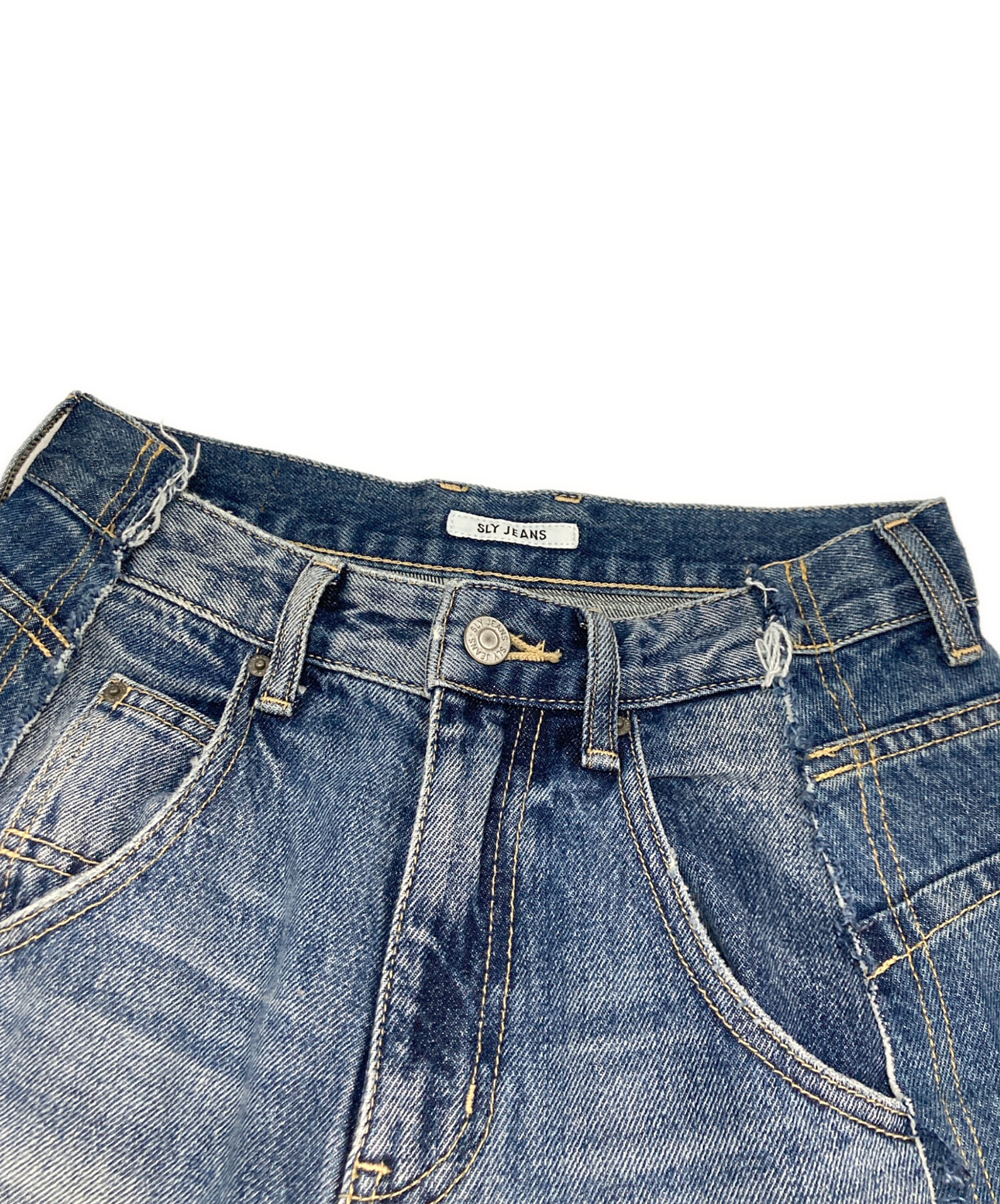 中古・古着通販】SLY (スライ) L／W TWIST SIZING DENIM インディゴ