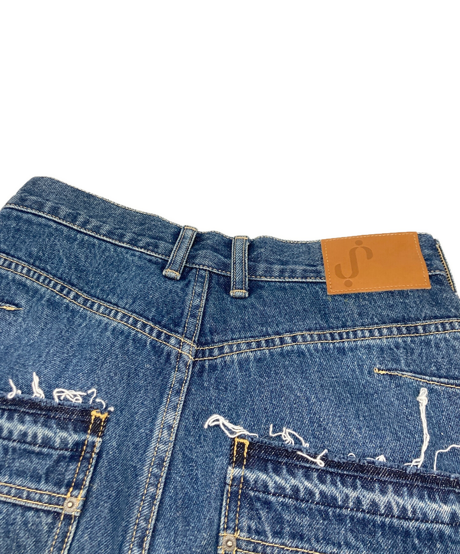 中古・古着通販】SLY (スライ) L／W TWIST SIZING DENIM インディゴ