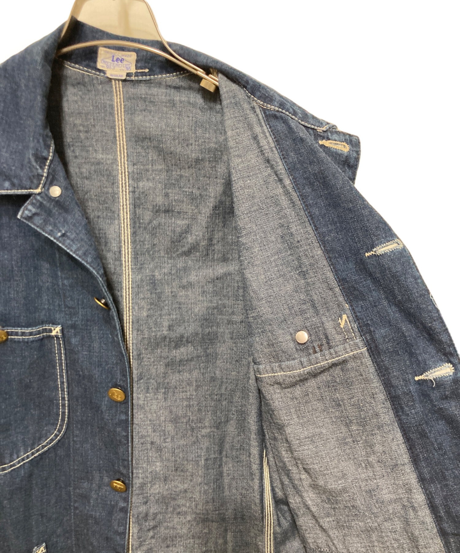 REAL McCOY'S リアルマッコイ バックプリント カバーオール 36 中古・古着通販】THE REAL McCOY'S (ザ・リアルマッコイズ