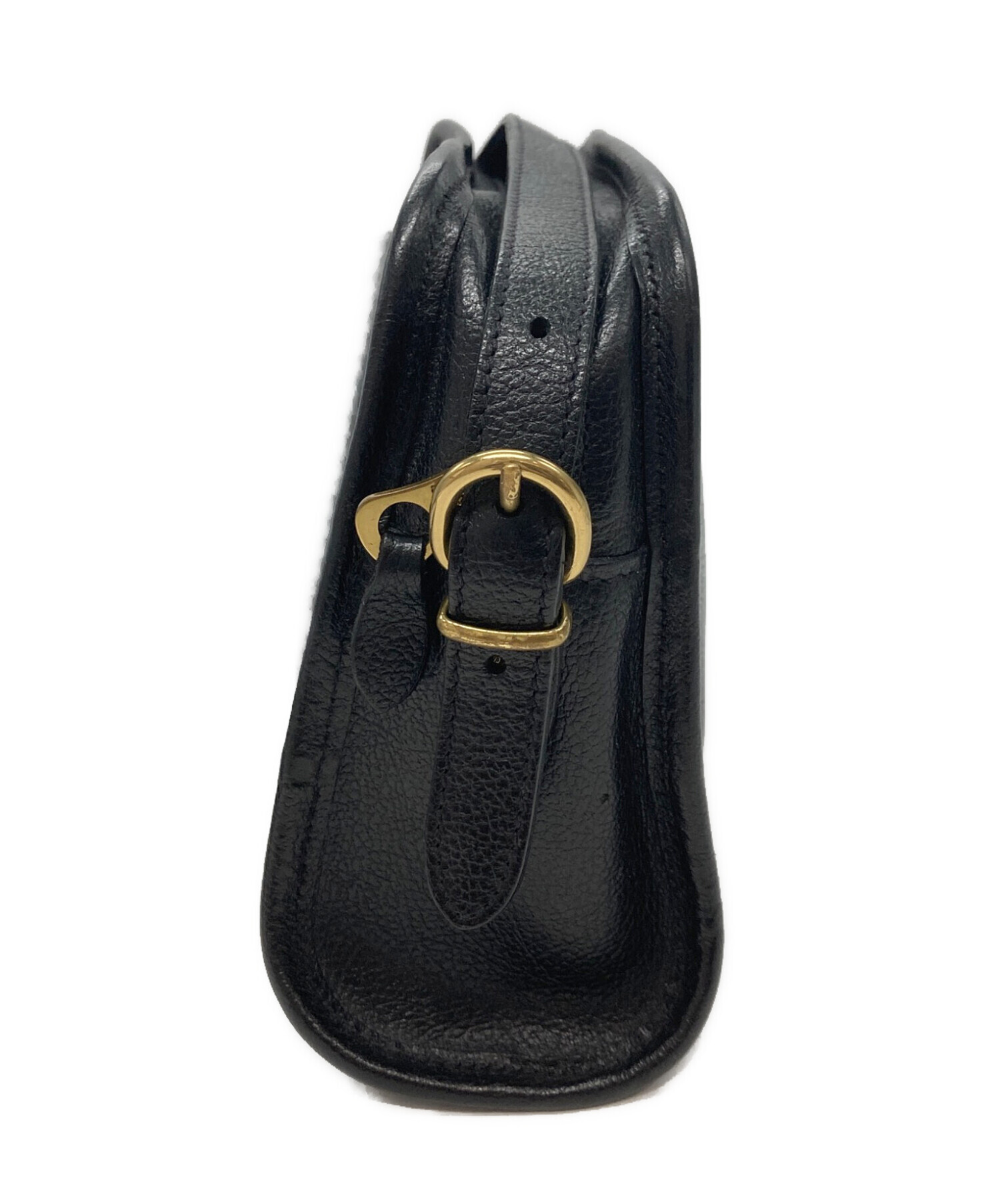 中古・古着通販】IL BISONTE (イル ビゾンテ) レザーショルダーバッグ