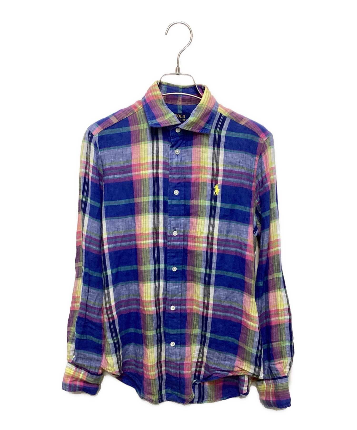 試着のみ　ラルフローレン　シャツ 中古・古着通販】POLO RALPH LAUREN (ポロ・ラルフローレン) リネン