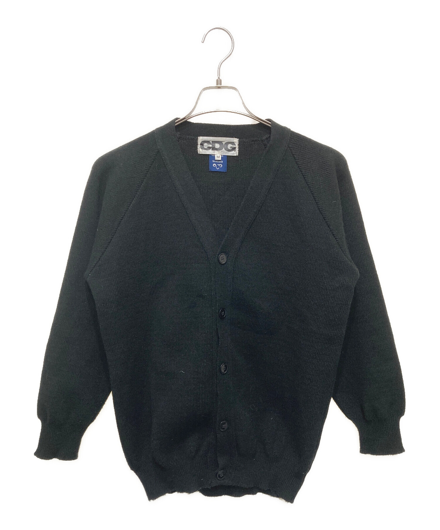 中古・古着通販】CDG (シーディージー) カーディガン ブラック サイズ
