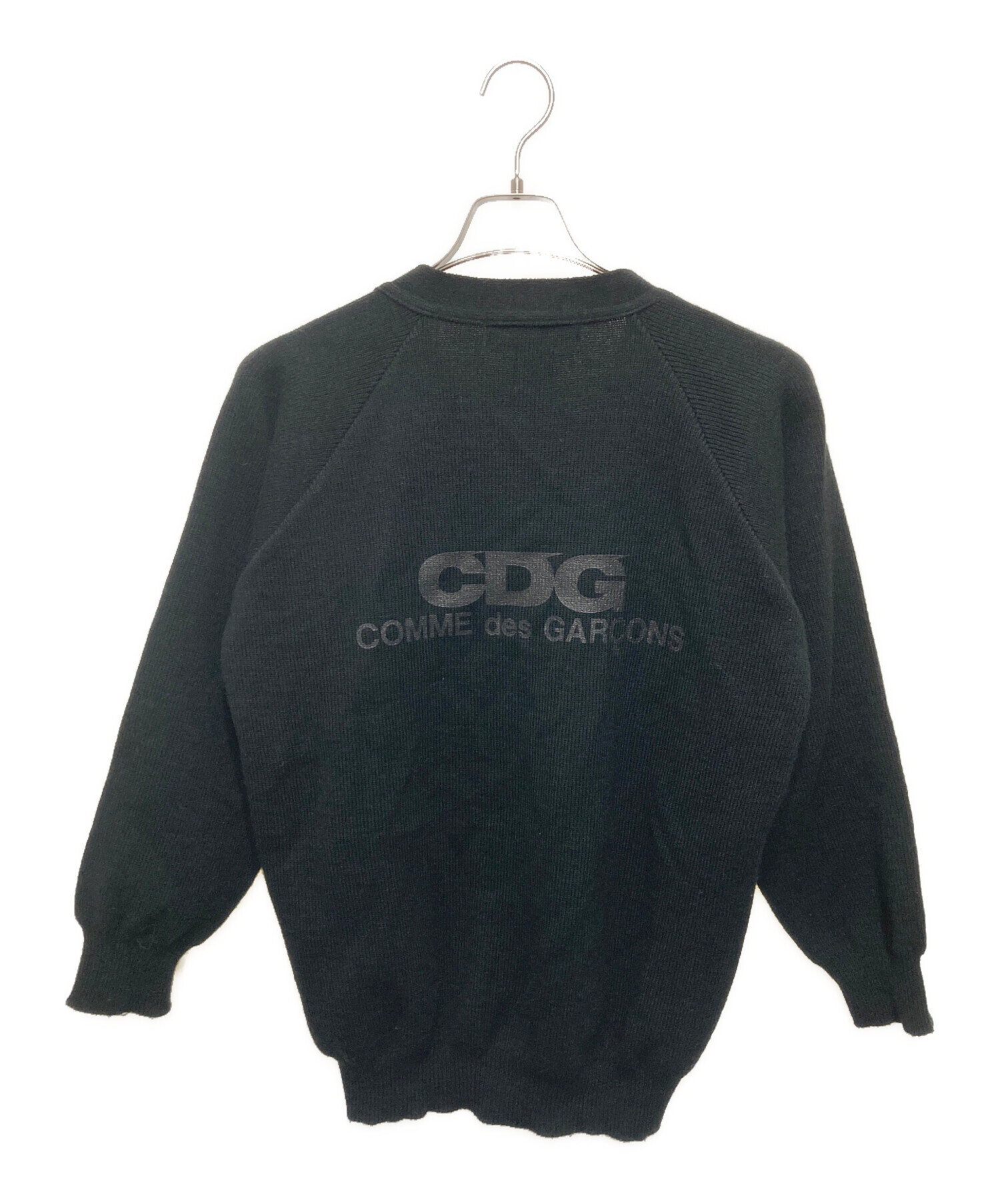 中古・古着通販】CDG (シーディージー) カーディガン ブラック サイズ