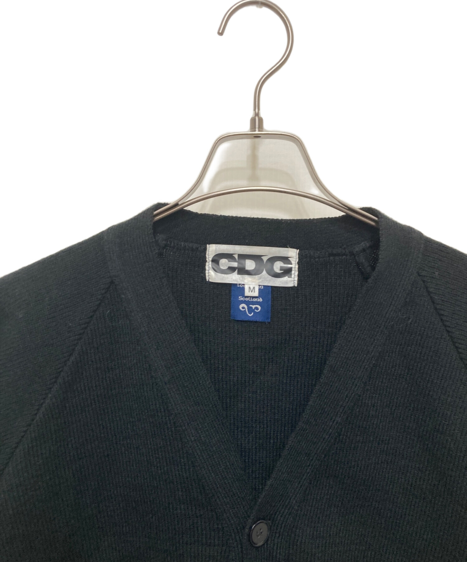 中古・古着通販】CDG (シーディージー) カーディガン ブラック サイズ