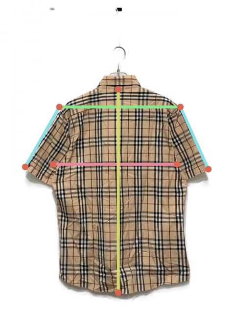 【購入希望値下げ可】BURBERRY 半袖シャツ チェック　タグ付き 中古・古着通販】BURBERRY BLACK LABEL (バーバリーブラックレーベル