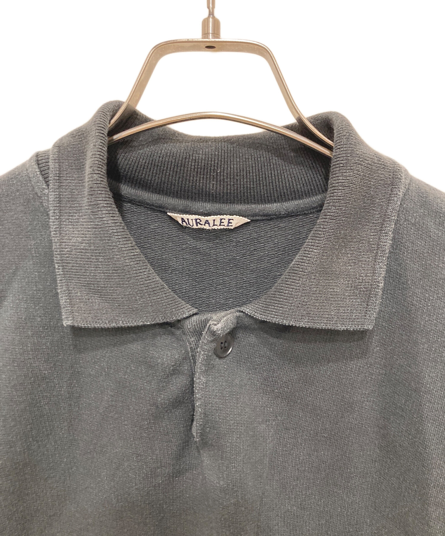 中古・古着通販】AURALEE (オーラリー) PIMA LIGHT SWEAT POLO 