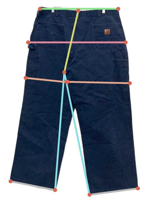 中古・古着通販】CarHartt (カーハート) ダックペインターパンツ