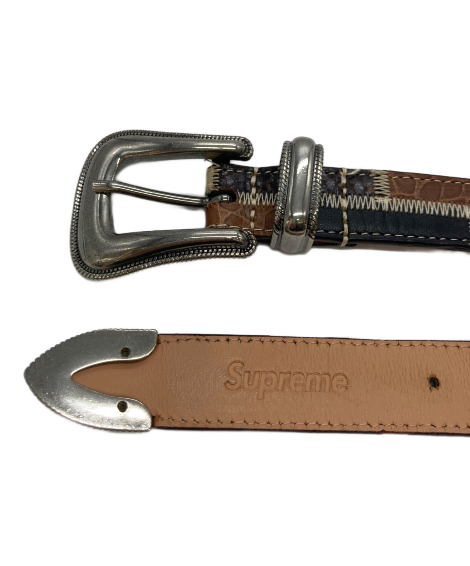 中古・古着通販】SUPREME (シュプリーム) Patchwork Ranger Belt