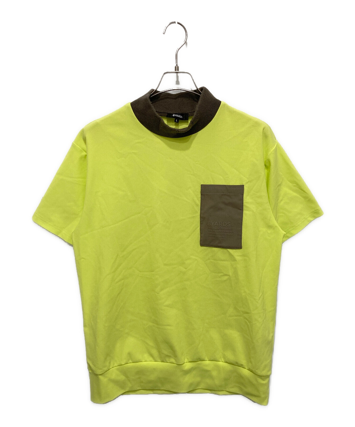 8YARDS ハチヤーズ 半袖 シャツ メンズ Lサイズ 中古・古着通販】8YARDS (ハチヤーズ) 半袖Tシャツ グリーン サイズ:L