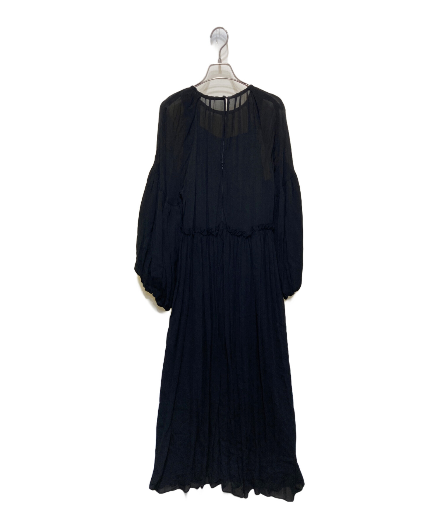 中古・古着通販】ELENDEEK (エレンディーク) CHIFFON GATHER OP