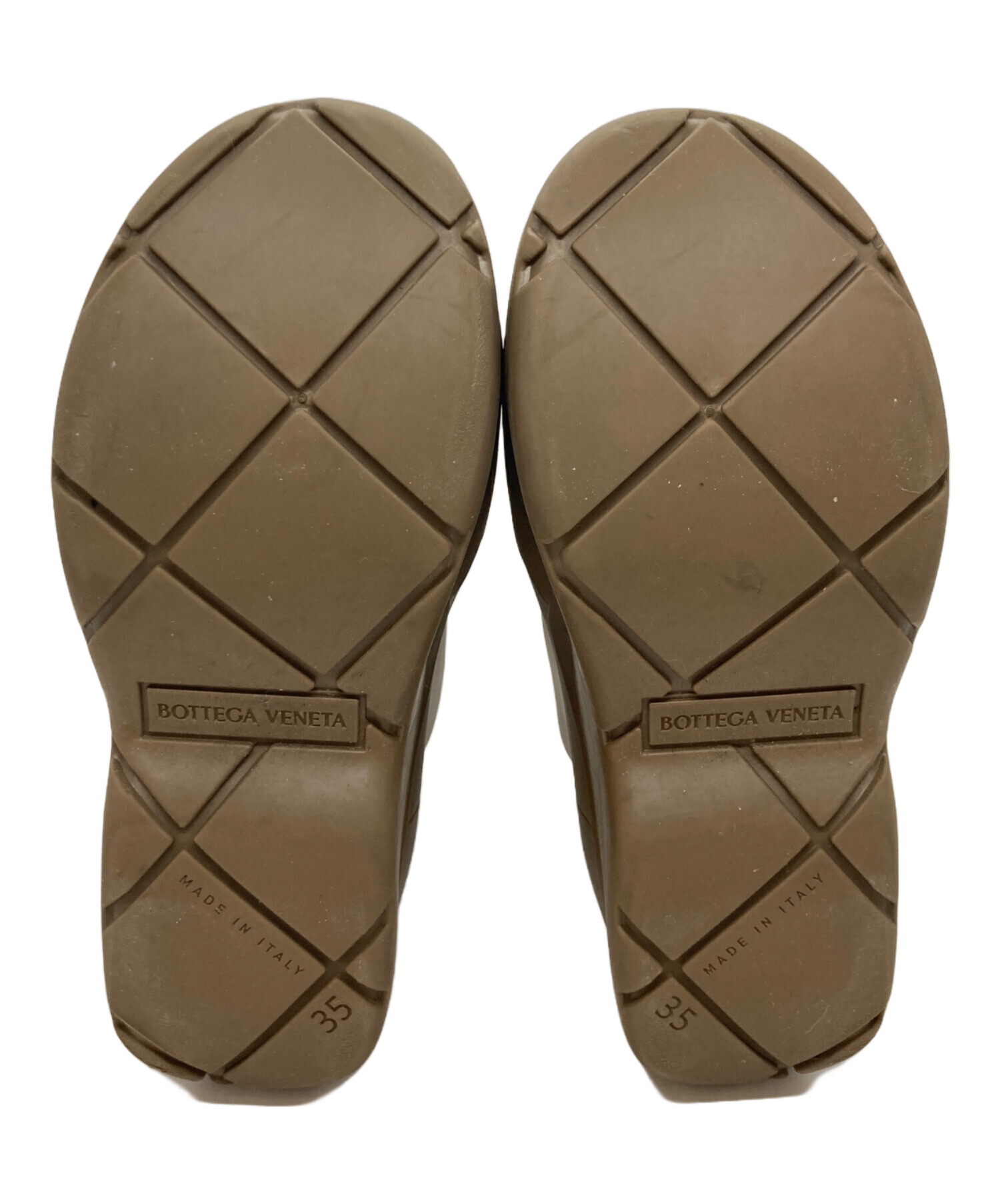 BOTTEGA VENETA パドルブーツ 35 中古・古着通販】BOTTEGA VENETA (ボッテガベネタ) パドルブーツ