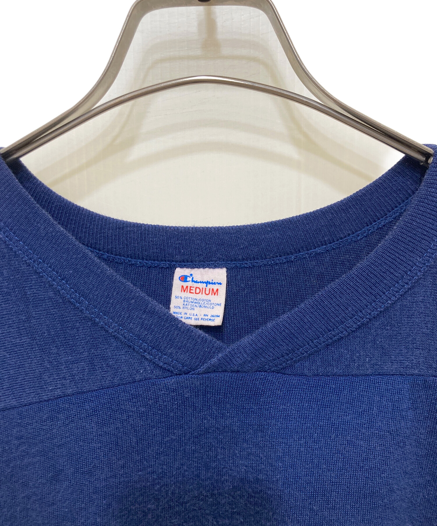 中古・古着通販】Champion (チャンピオン) 80'sフットボールTシャツ